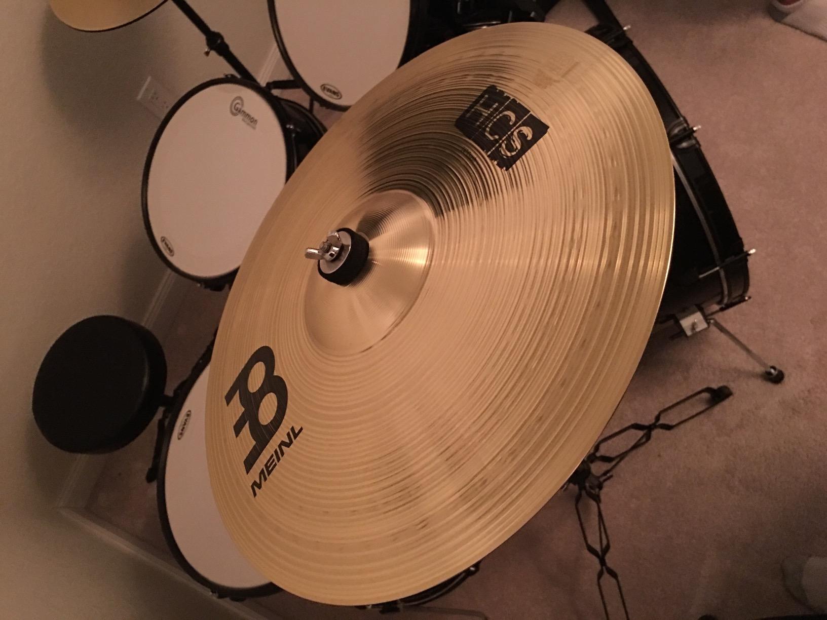 Meinl Cymbals Crash Cymbal for Drums, 14