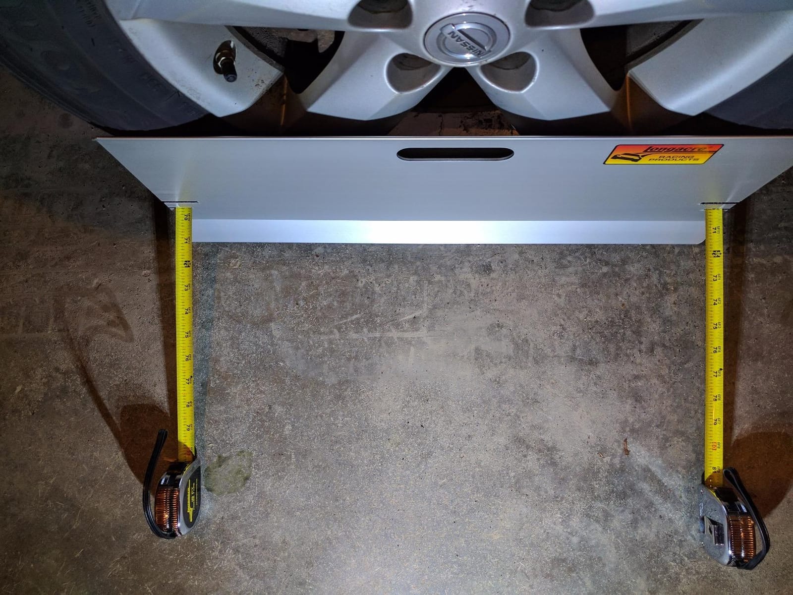 Longacre Racing 79501 Aluminum Toe-in Plates with Magnets and Two Tape Measures, Integrated Magnets Allow One Man Operation, Quick and Easy Way to Check Toe-in customer photo 1