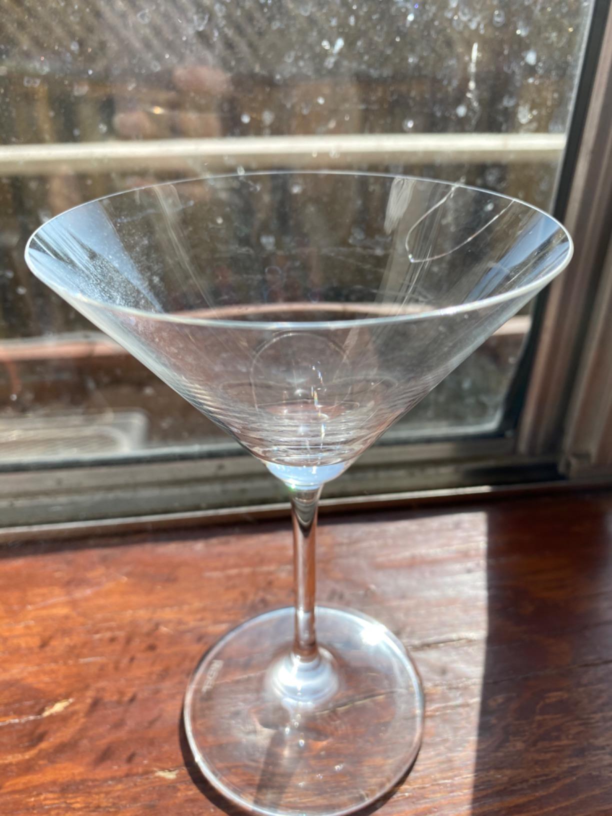 Riedel Vinum Martini Glasses - Crystal Glass, Dishwasher Safe, 2-Piece Set - Essential Home Bar Glassware 6416/77 customer photo 1