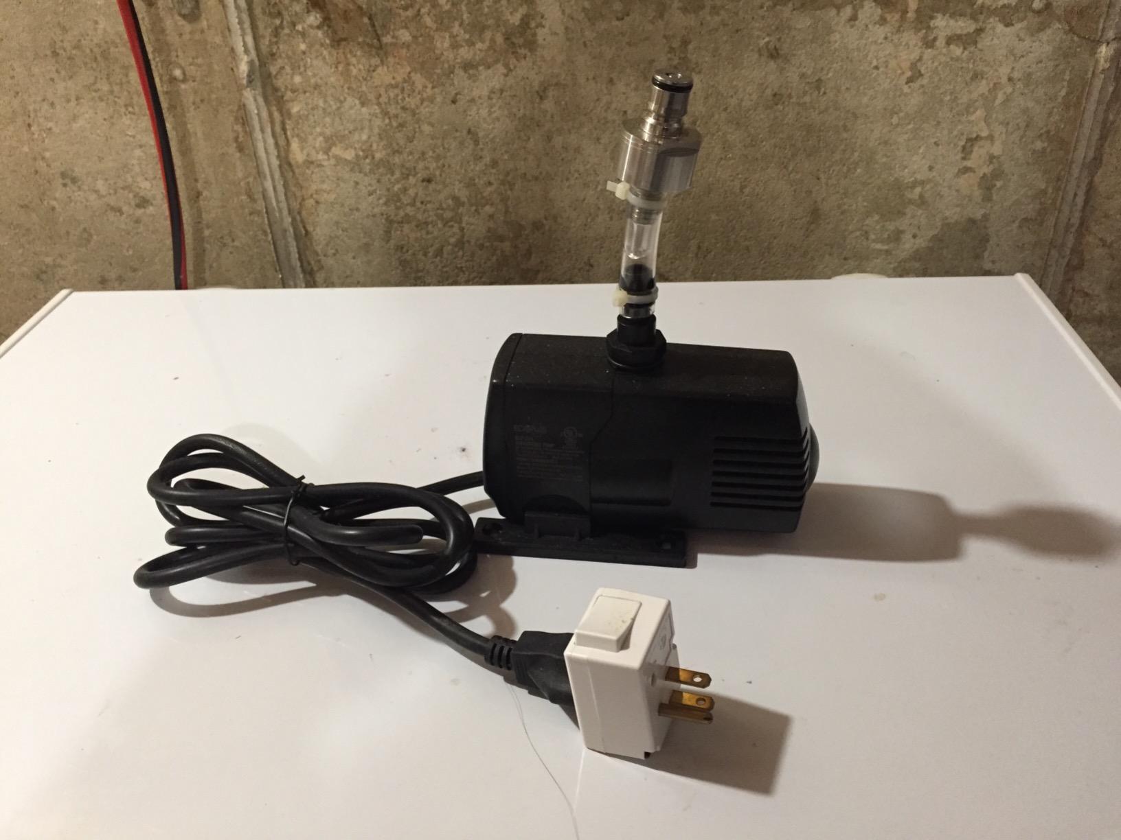 EcoPlus 290 GPH (1098 LPH, 17W) Submersible Water Pump w/ 6 ft Power Cord | Aquarium, Fish Tank, Fountain, Pond, Hydroponics customer photo 2
