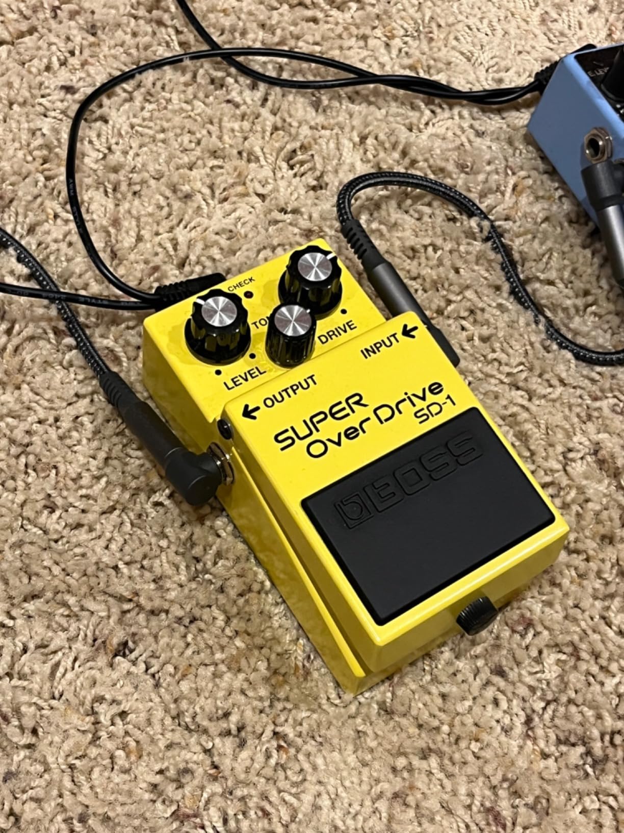 BOSS SD-1 SUPER Overdrive Compact Overdrive Pedal customer photo 1