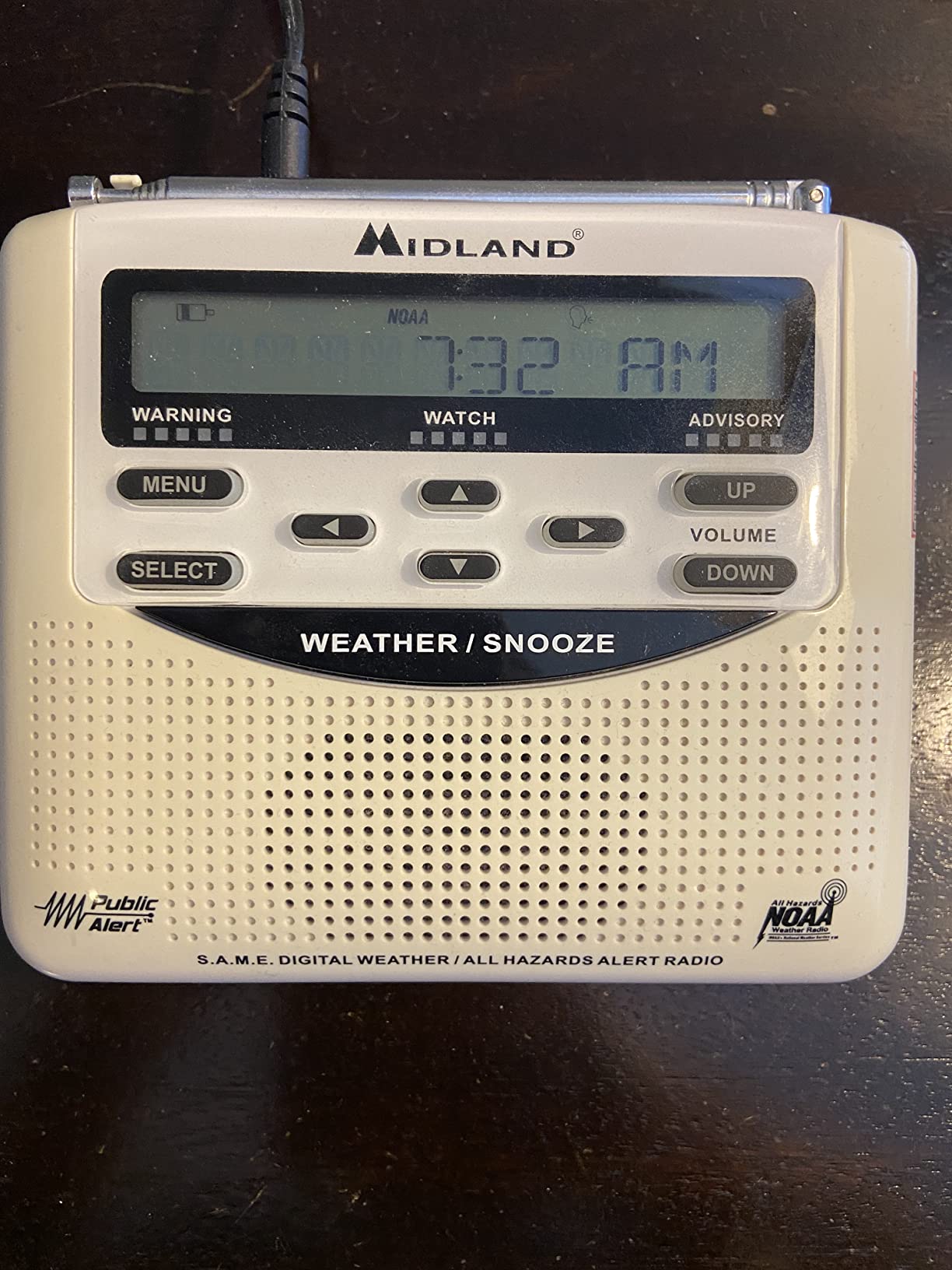 Midland - WR120B - NOAA Emergency Weather Alert Radio customer photo 1