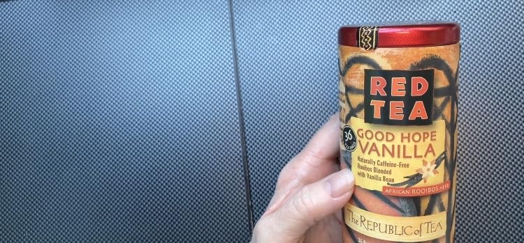 The Republic of Tea Red Rooibos Good Hope Vanilla Herbal Tea, 36 Count | Caffeine Free. Suitable for day or evening. Mellow and rounded with notes of soft sweetness. Gluten Free and Carb Free. customer photo 1