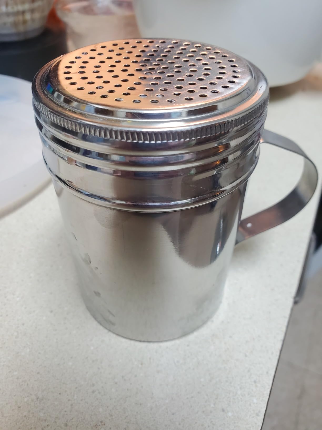 Winco 10 oz Stainless Steel Dredge customer photo 1