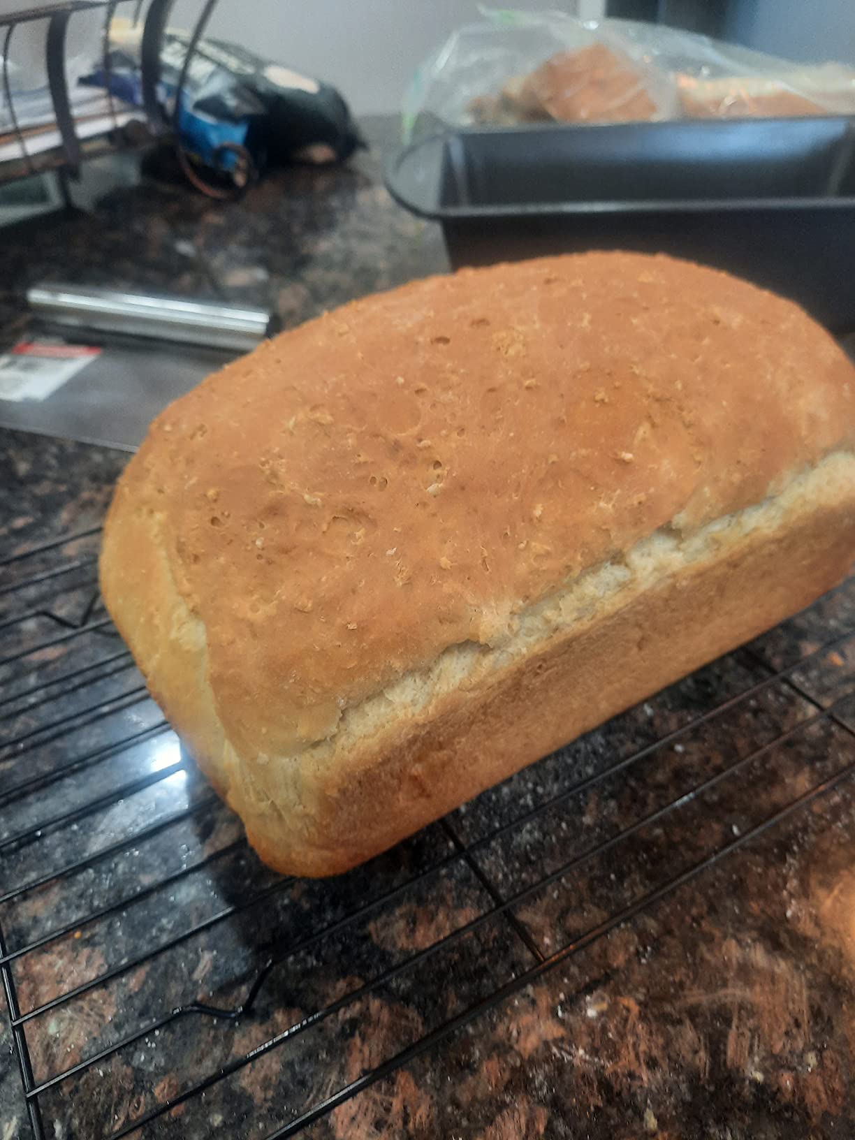 Wilton Gold Non-Stick Loaf Pan, Made Without PFAS, 9 x 5 in. customer photo 1