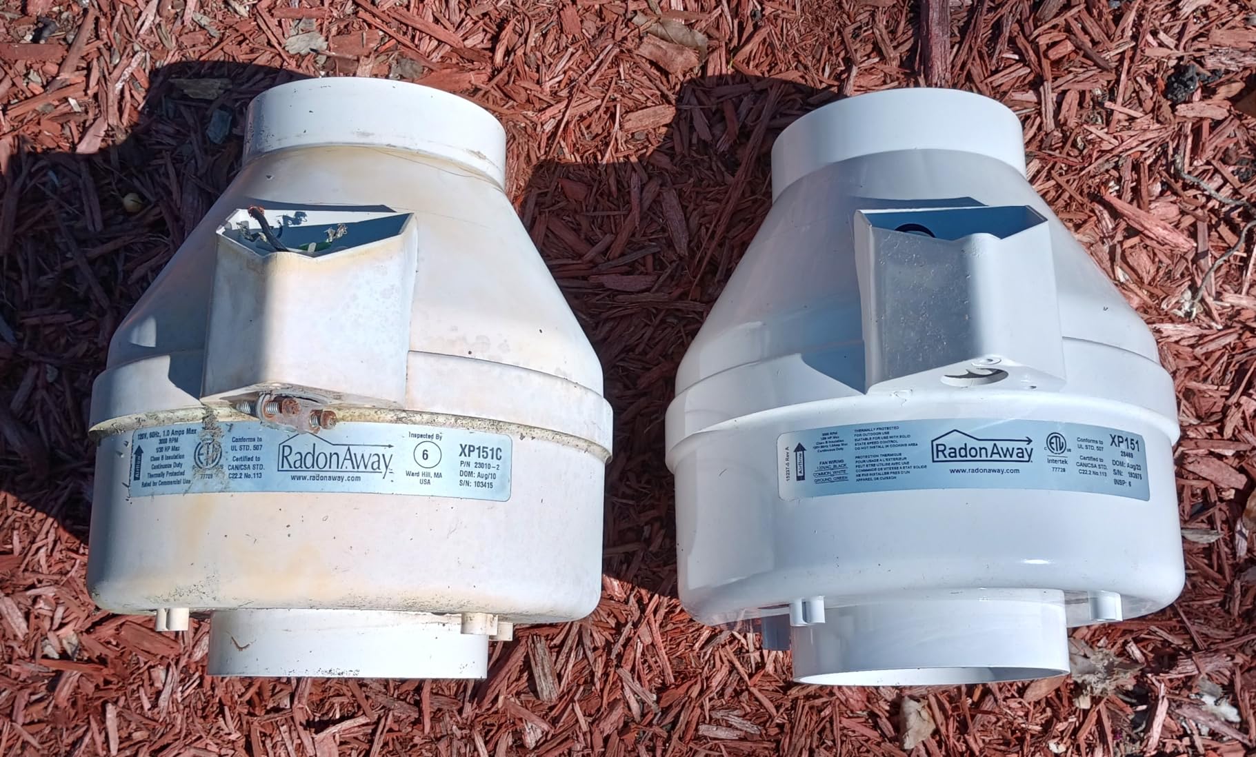 RadonAway 23010-1 XP151 Radon Mitigation Fan, 4