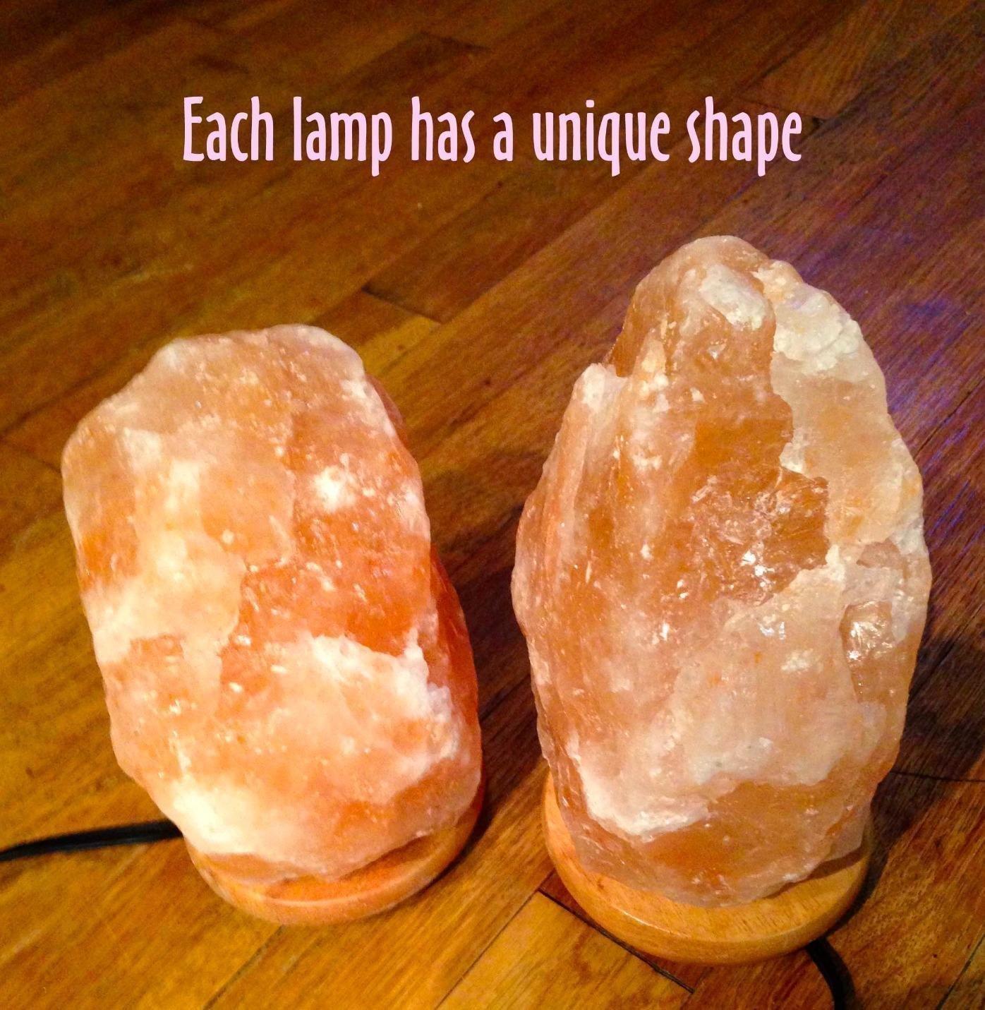 WBM LLC Himalayan Glow Natural Pink Salt Lamp, Crystal Salt Lamp Night Light with (ETL Certified) Brightness Control Dimmer Switch, Wooden Base & Salt Lamps Bulb | 6-8 LBS, Model Number: 1001 customer photo 1