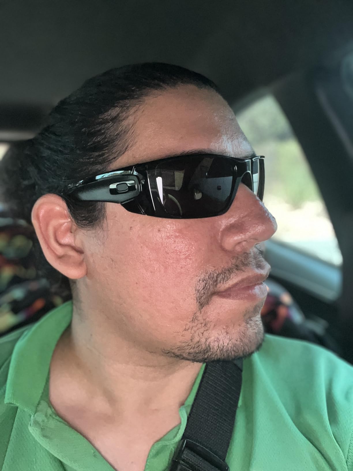 Oakley Sunglasses for Men - OO9096 Fuel Cell Rectangular Sunglasses PRIZM Lenses customer photo 2