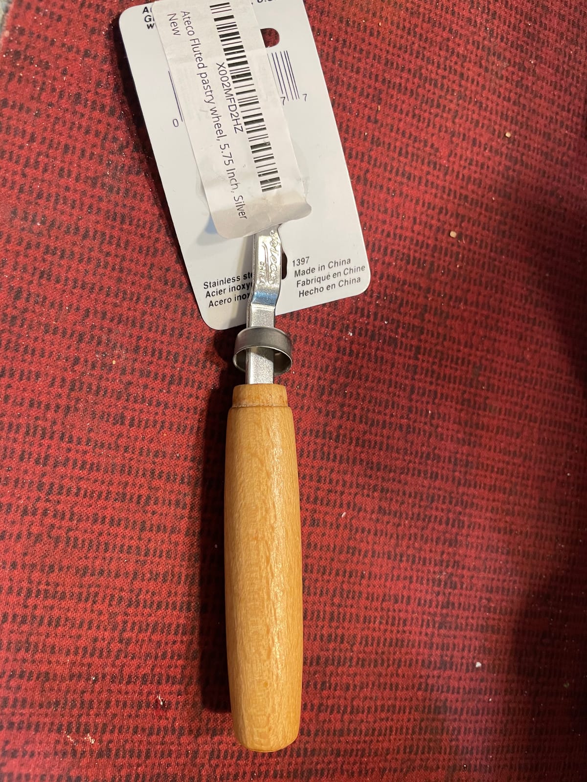 Ateco Fluted Pastry Wheel, 1 3/8 Inch Blade customer photo 1