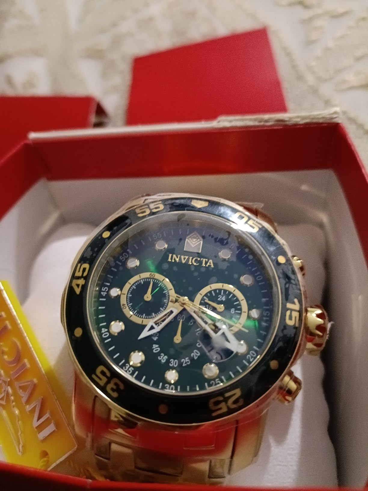 Invicta Men's Pro Diver Collection Chronograph Watch customer photo 1