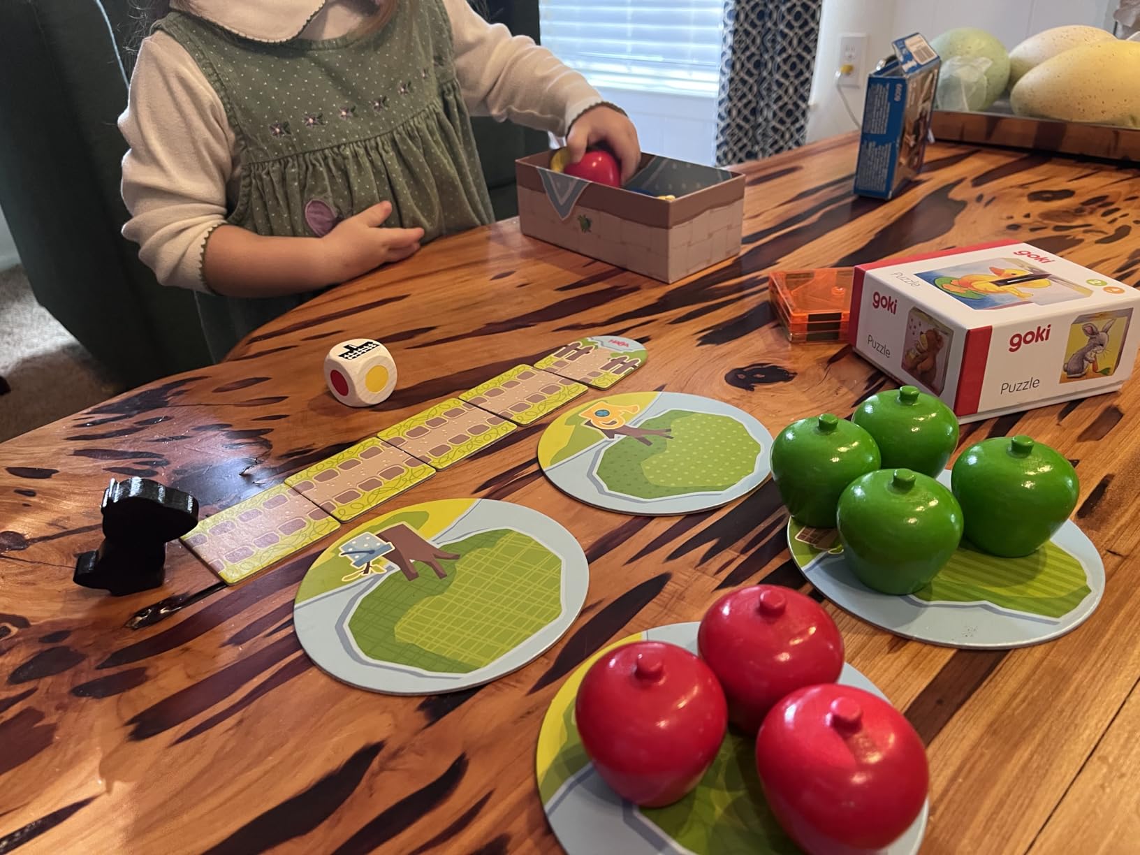 HABA My Very First Games - First Orchard Toddler Game - My First Orchard Game, Cooperative Toddler Board Games for 2 Year Olds - Made in Germany customer photo 1