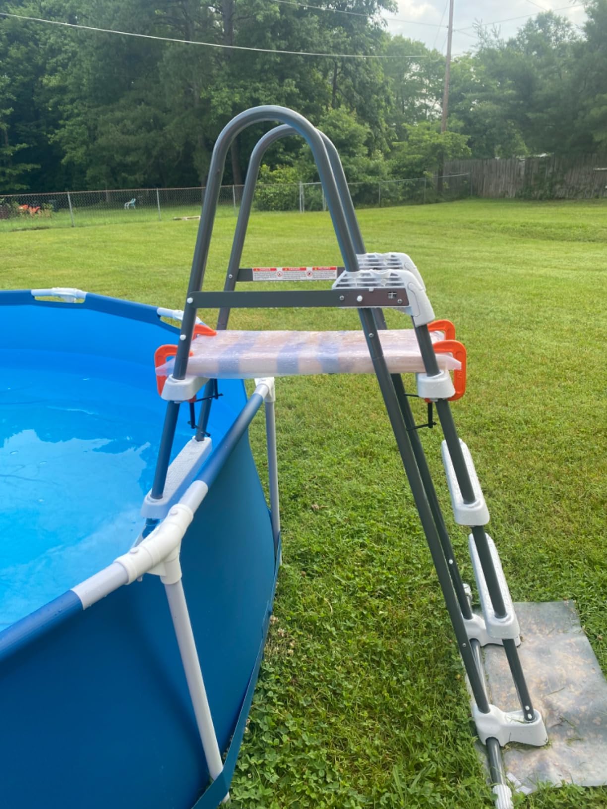 Intex Deluxe Pool Ladder with Removable Steps for 42in & 36in Depth Pools customer photo 1