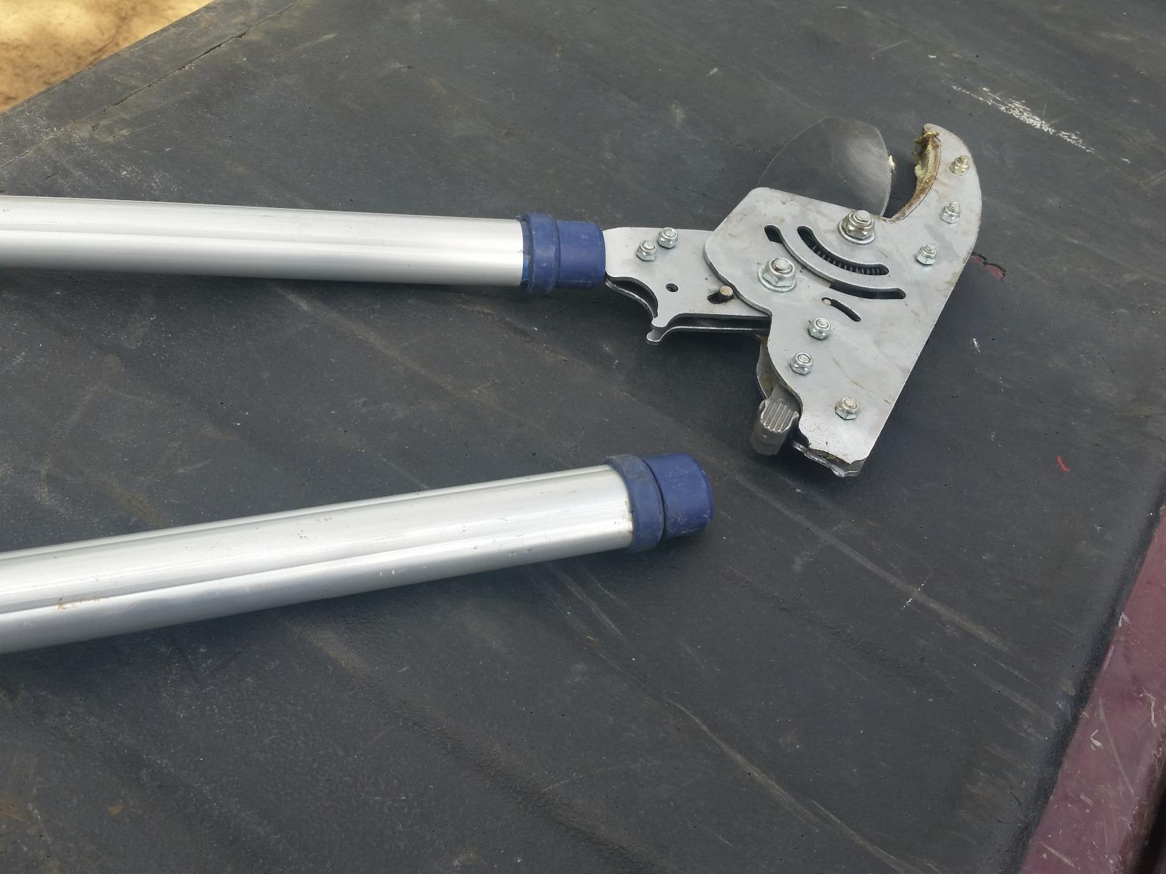 Spear & Jackson 8290RS Razorsharp Heavy Duty Telescopic Ratchet Anvil Loppers, Extendable 40 1/2