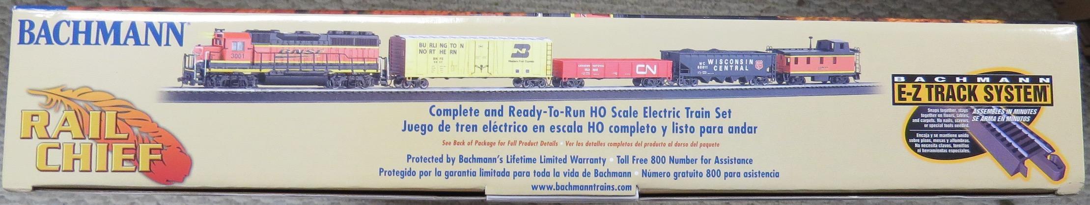 Bachmann Trains Rail Chief Ready to Run Electric Train Set, HO Scale customer photo 1