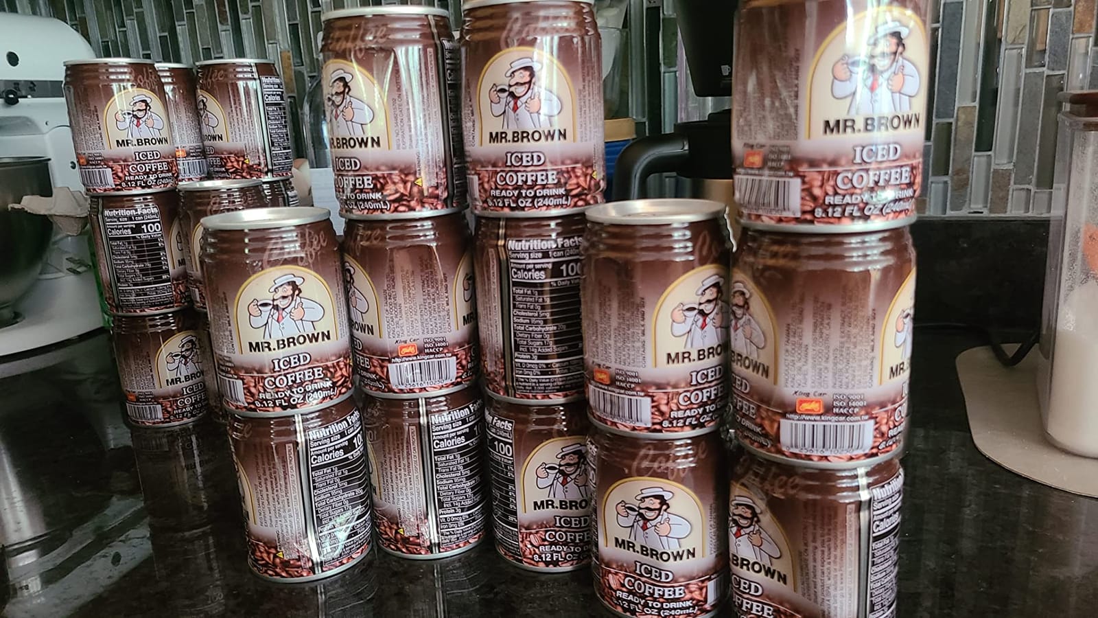 Mr. Brown Iced Coffee, 8.12-Ounce Cans (Pack of 24), Imported from Taiwan customer photo 1
