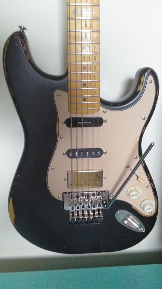 Seymour Duncan Quarter Pound Strat - Neck/Middle/Bridge - Black customer photo 2