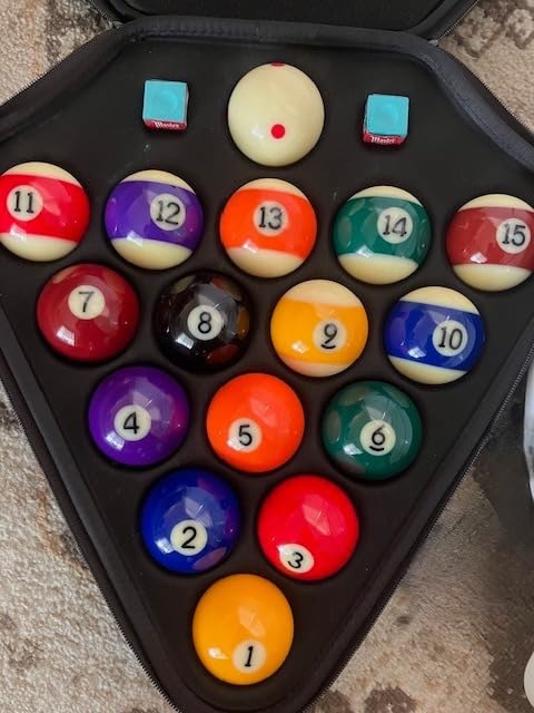 Aramith Pure Phenolic Pool Balls Regulation Belgian Made Billiard Ball Set customer photo 1