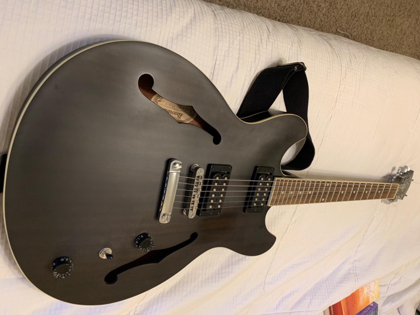 Ibanez Artcore AS53 - Transparent Black Flat customer photo 2