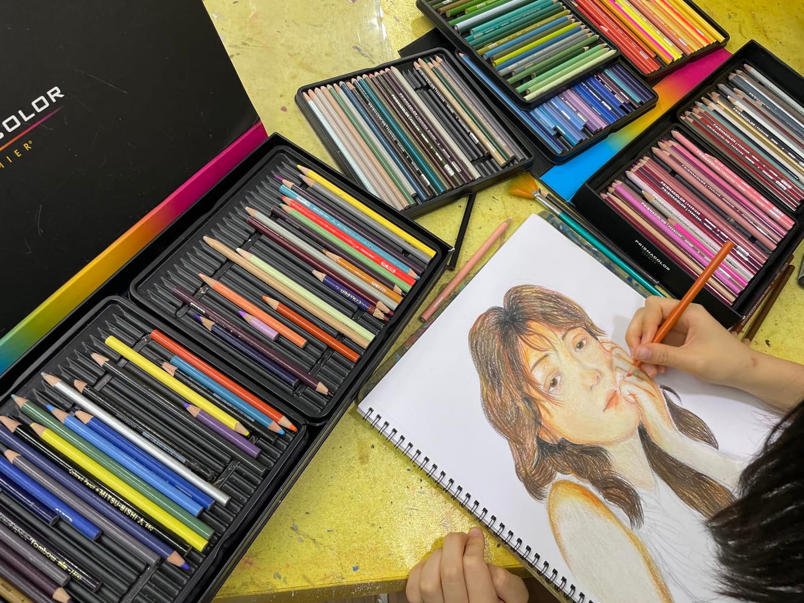 Prismacolor Premier Colored Pencils, Soft Core, Assorted Colors, 150 Count - Durable, Vibrant, Ultra-Smooth, Adult Coloring, Drawing, Sketching, Arts & Crafts customer photo 2
