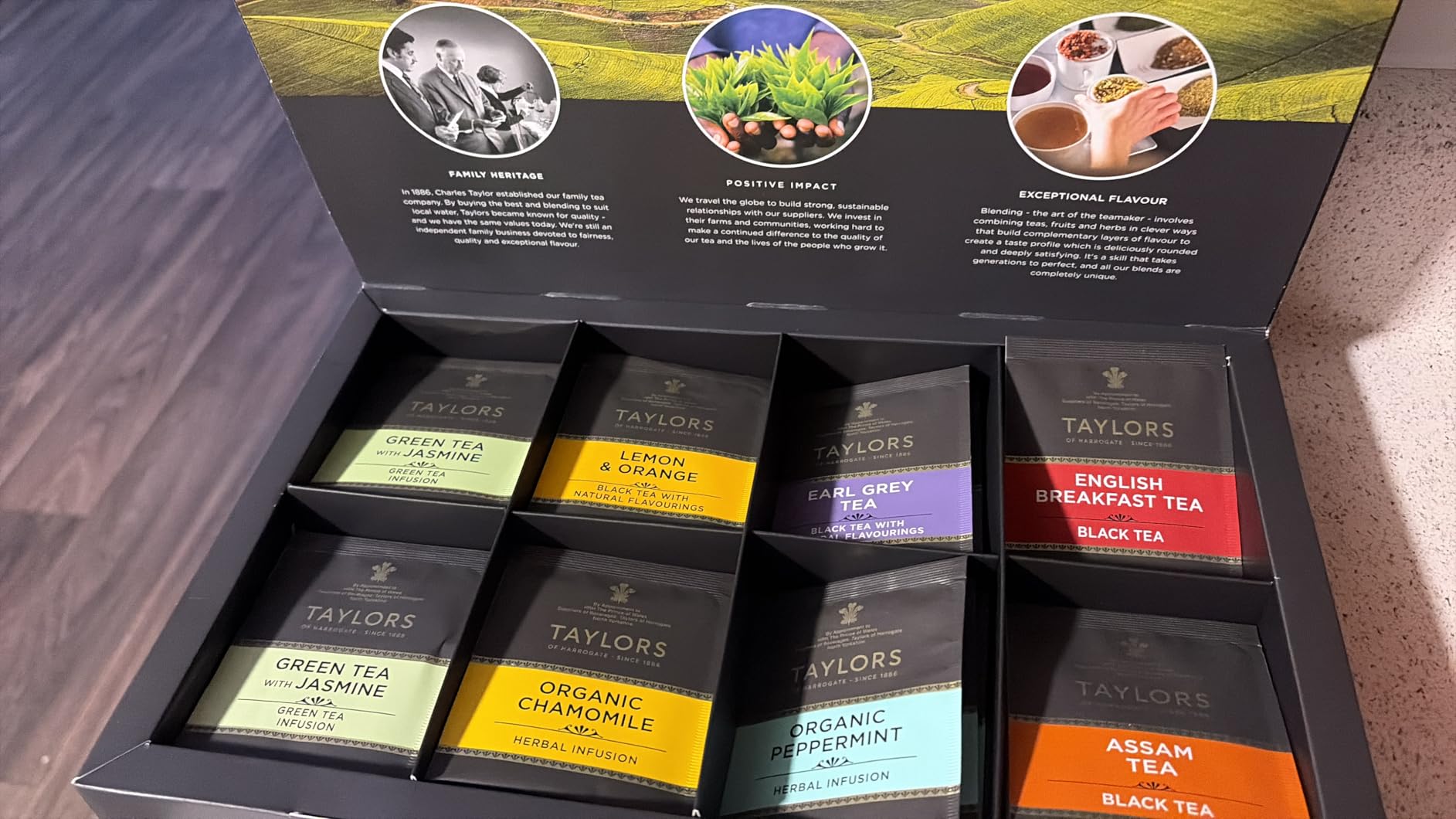 Taylors of Harrogate Assorted Tea Sampler Gift Box, 48ct customer photo 2