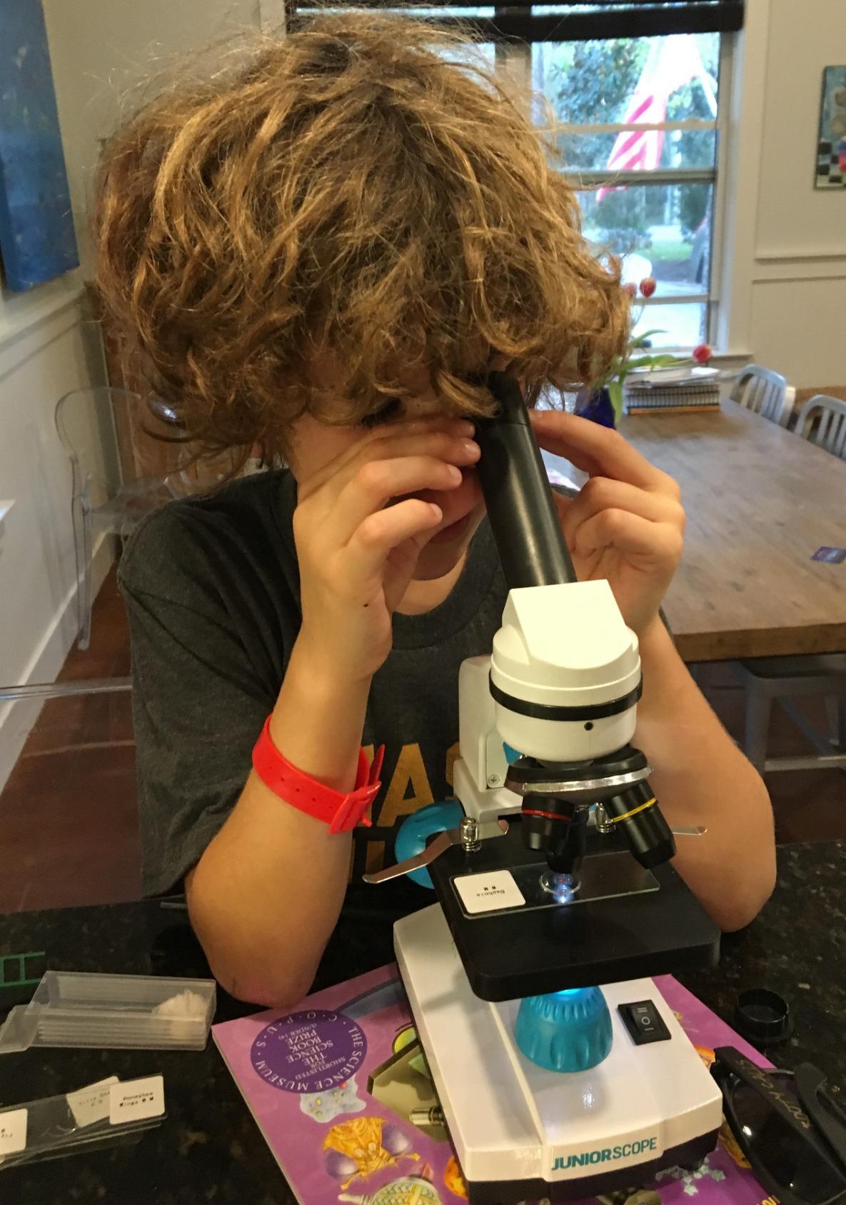 Omano Juniorscope Microscope for Kids – Microscope Kit for Kids 8+ for Science Microscope Experiments – Kids Microscope Kit that Encourage STEM Exploration – Beginner Microscope for Kids 8+ customer photo 2