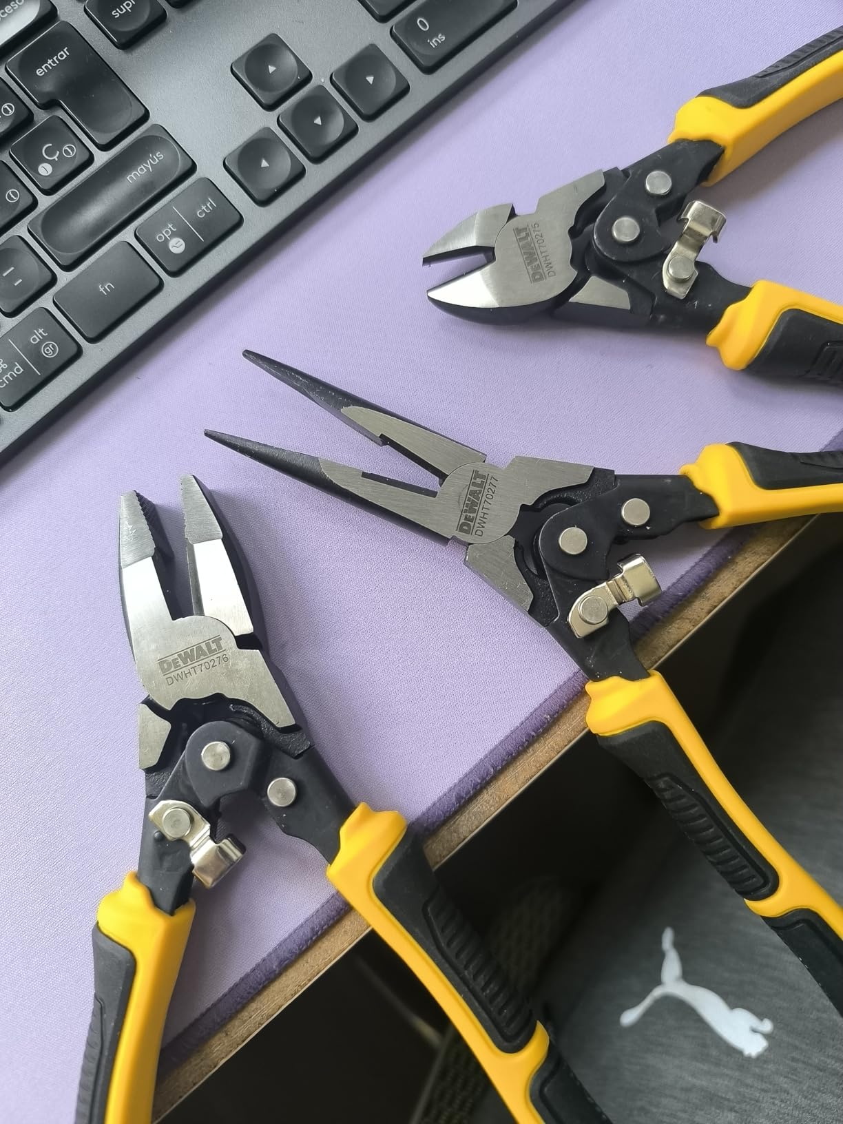DEWALT Pliers Set, Compound action, 3-Pack (DWHT70485) customer photo 1