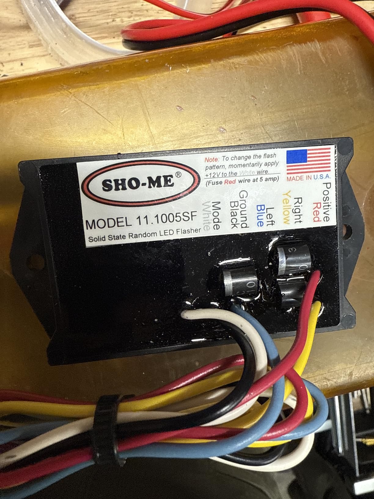 Sho-Me 7 Pattern LED Strobe Effect Flasher customer photo 1