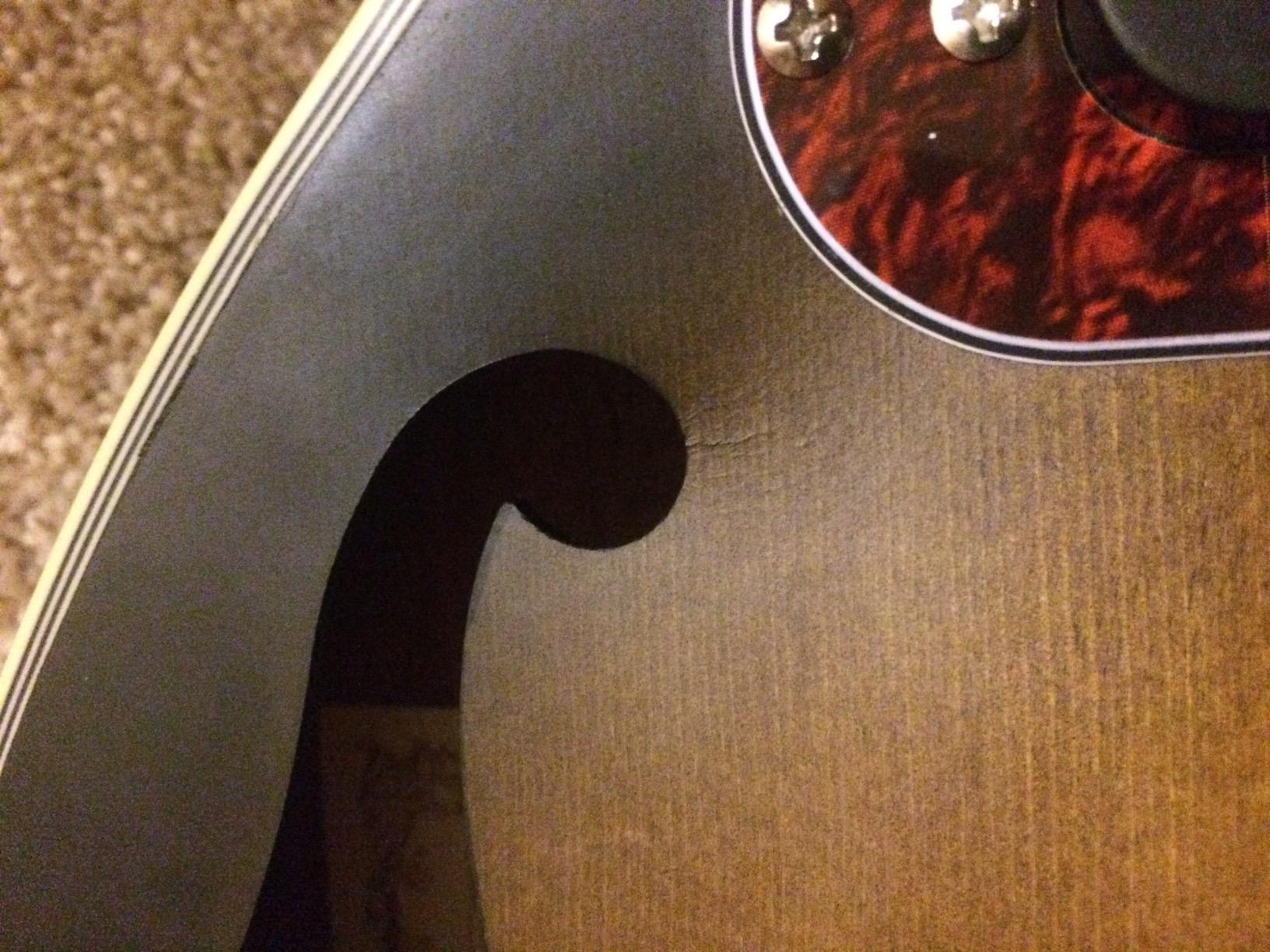 Ibanez M510EOVS A Style Electric/Acoustic Mandolin Open Pore Vintage Sunburst Fi customer photo 2