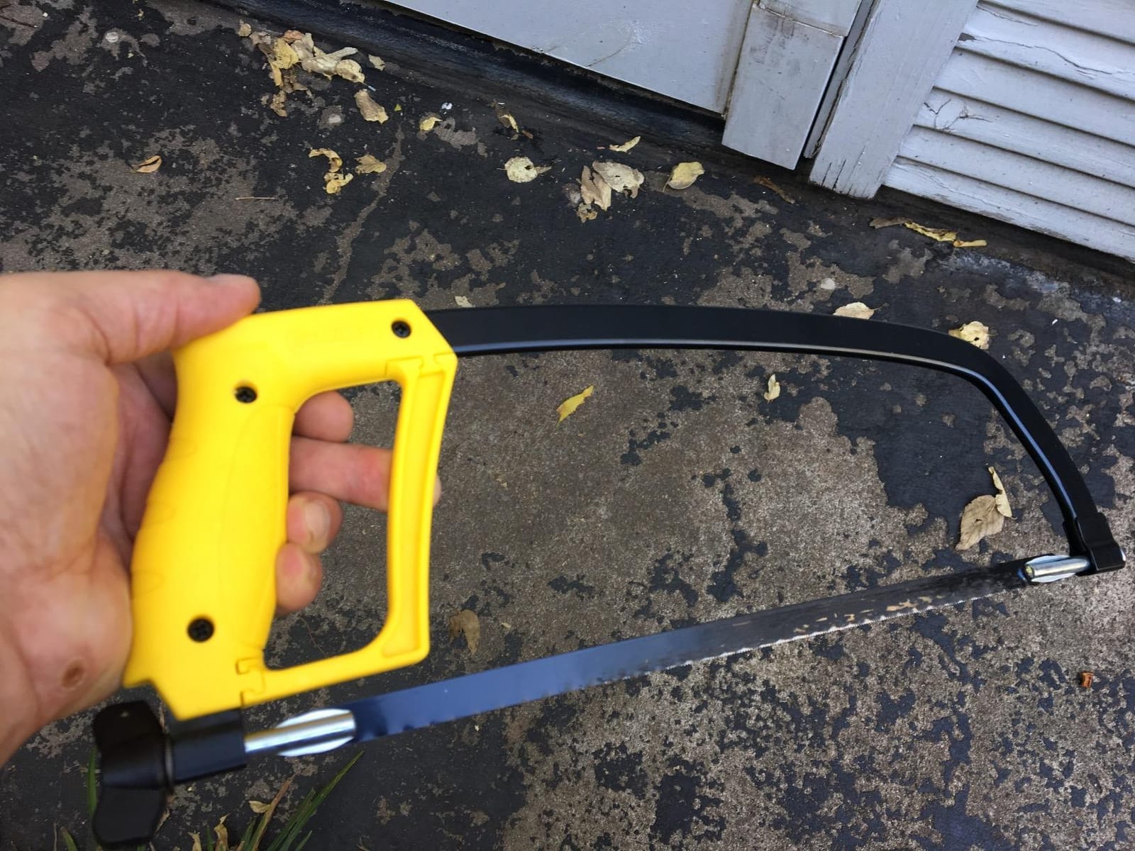 STANLEY 12 in D-Shape Hacksaw,24 TPI, Solid Frame Carbon Steel (STHT20138) customer photo 2