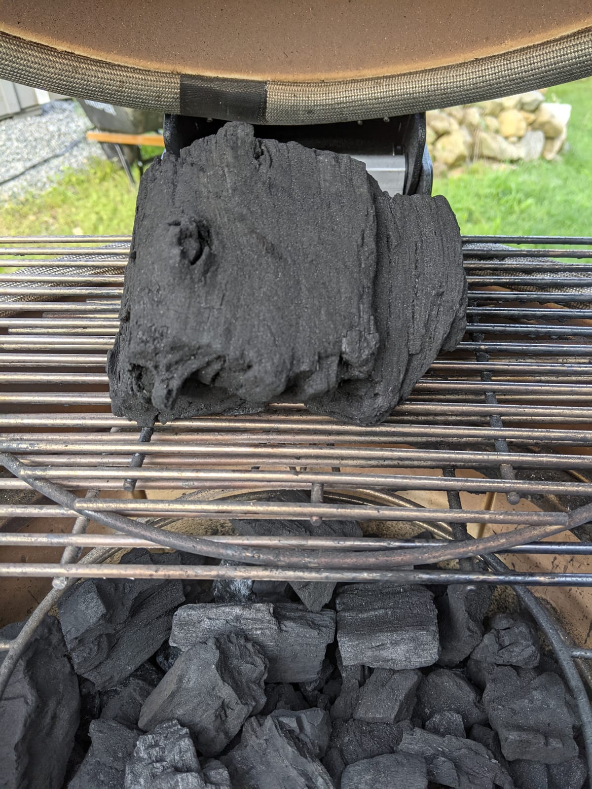 FOGO Super Premium Hardwood Lump Charcoal, Natural, Large Sized Lump Charcoal for Grilling and Smoking, Restaurant Quality, 35 Pound Bag customer photo 1