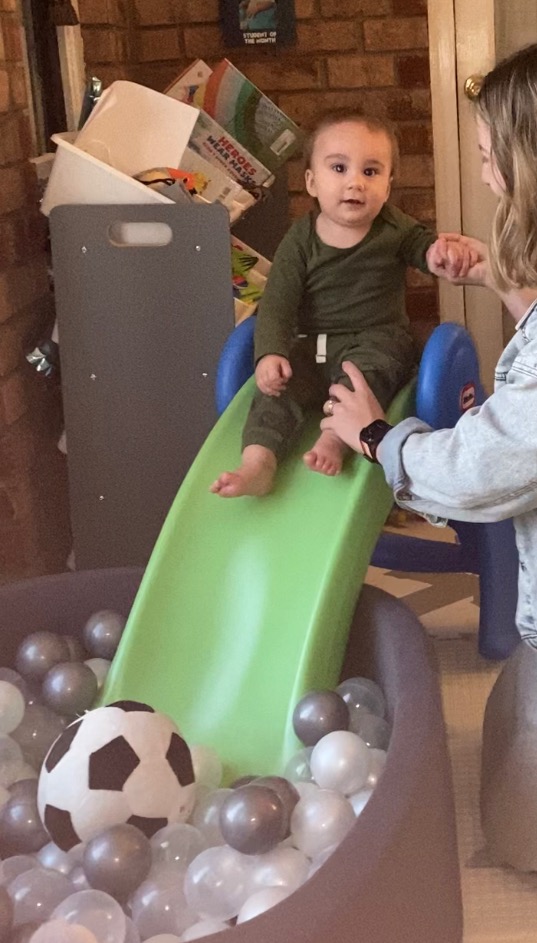Little Tikes Junior Play Slide Green/Blue, 5 ft or less customer photo 1
