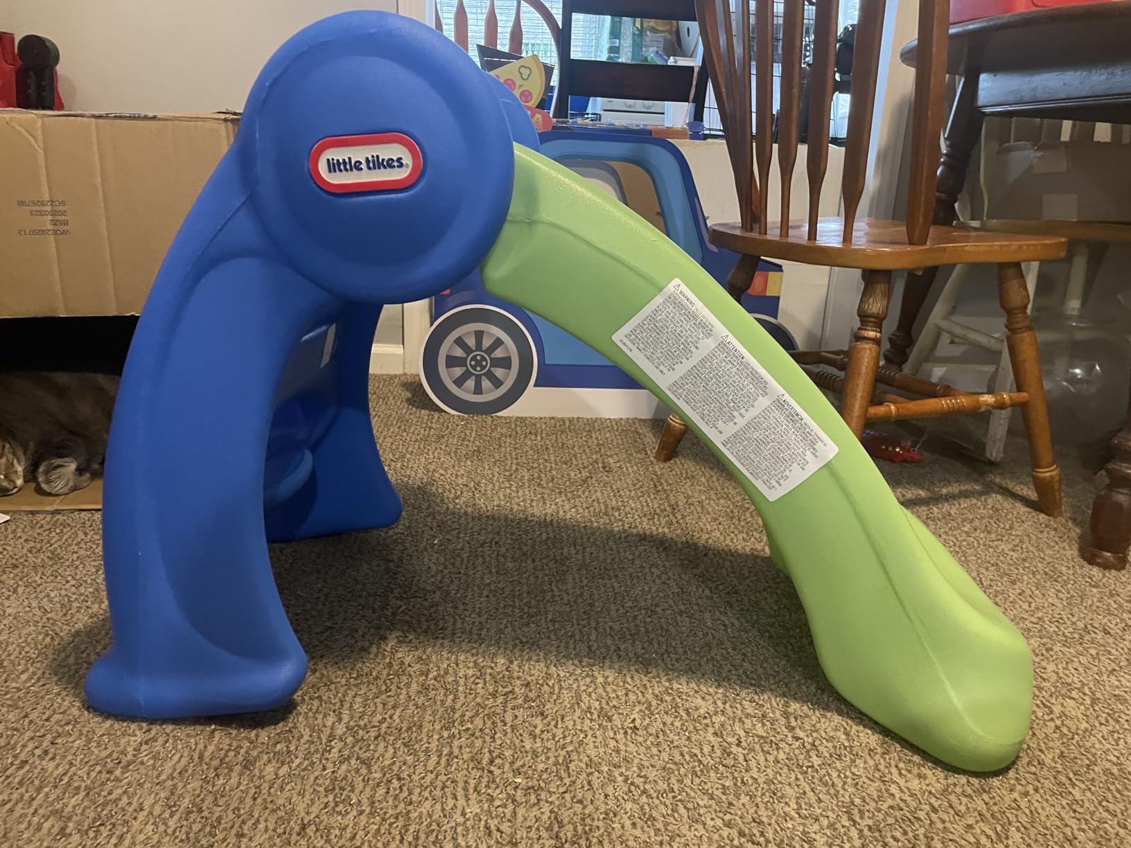 Little Tikes Junior Play Slide Green/Blue, 5 ft or less customer photo 2