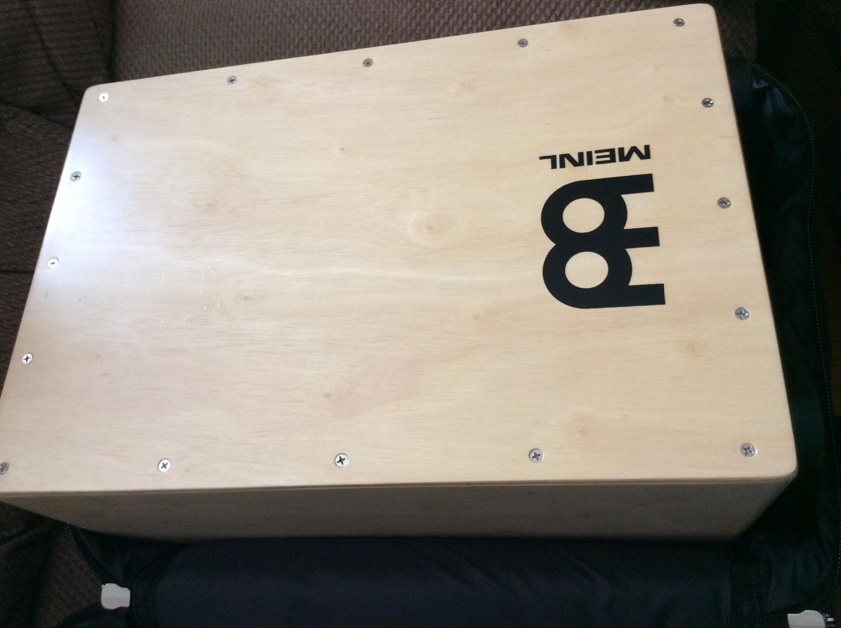 String Cajon Box Drum Instrument with Internal Snare Strings, Adjustable — NOT MADE IN CHINA — Play with Your Hands, 2-YEAR WARRANTY customer photo 2