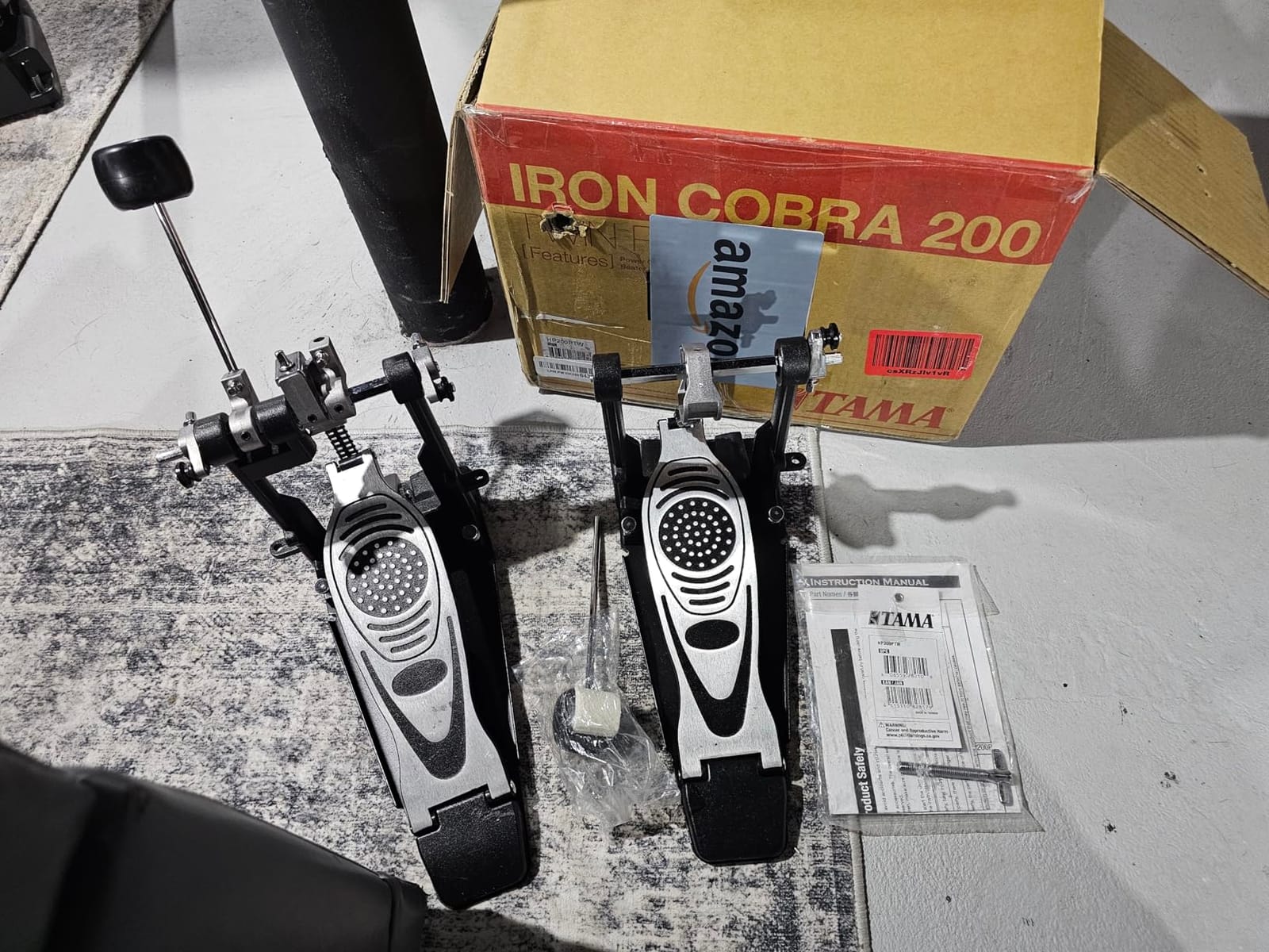 Tama HP200PTW Iron Cobra 200 Double Bass Pedal customer photo 1