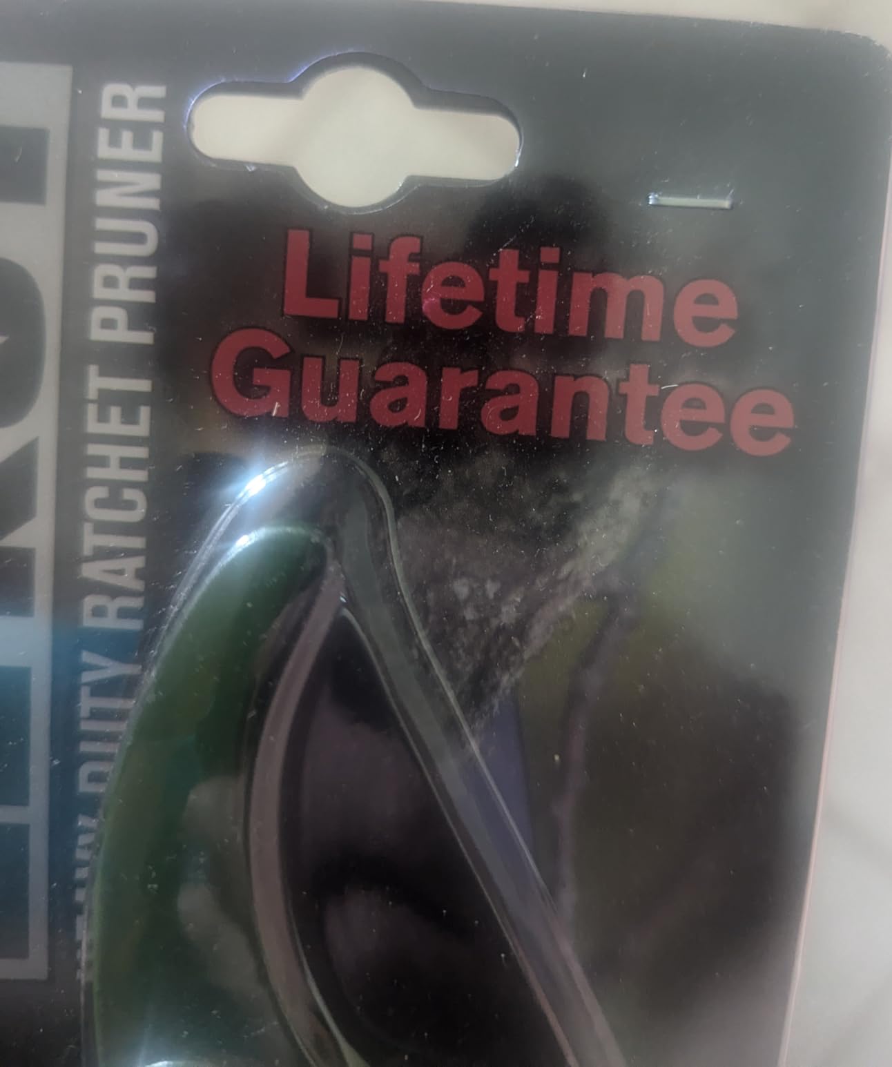 EZ Kut Heavy Duty Pruning Shears Green - with Ratcheting Action Great Garden Hand Tool Clippers Gardening pruners arthritis tools Ratcheting Anvil Hand Pruner Pruning Shears Heavy Duty Since 1988 customer photo 2