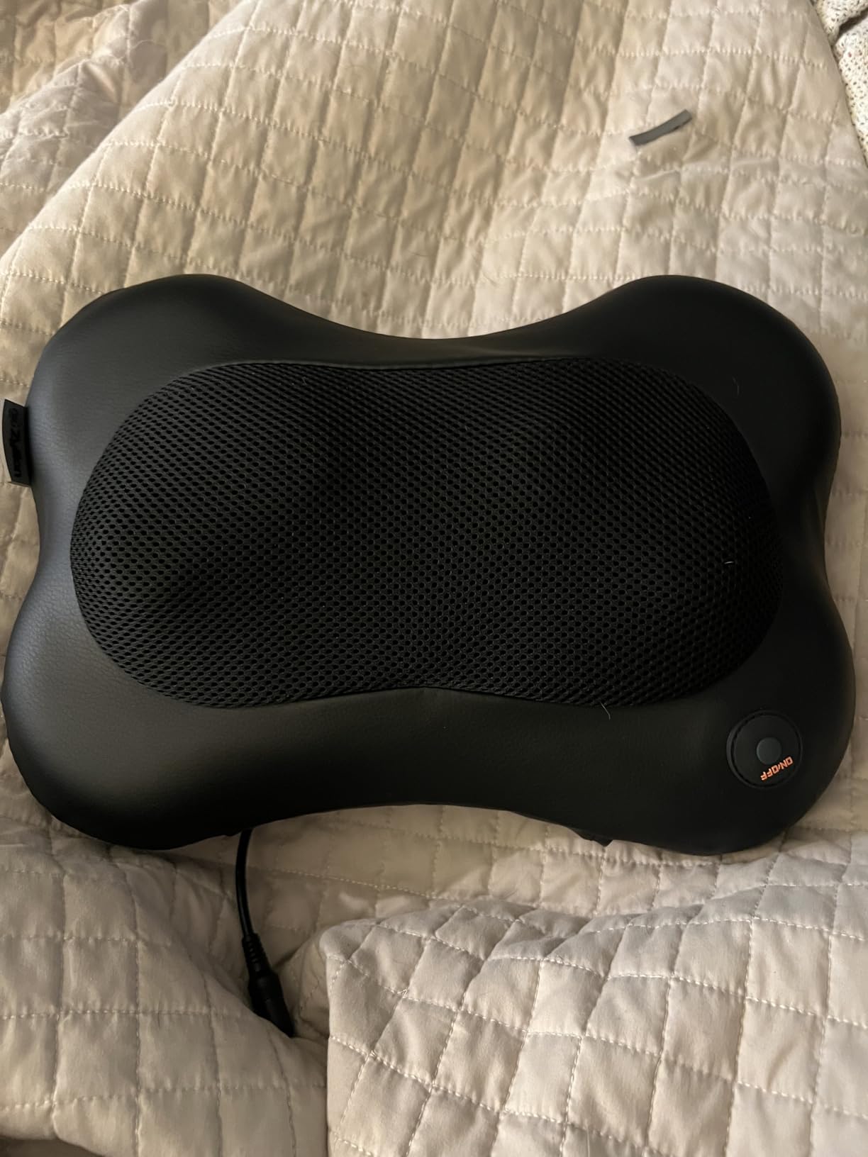 Zyllion ZMA-13 Back and Neck Massager with Heat for Pain Relief, Black | Doctor Recommended, Shiatsu, Deep Tissue, 3D Kneading, Muscle Therapy, Car Adapter, Corded Electric, UL 1647 Safety Certified customer photo 1