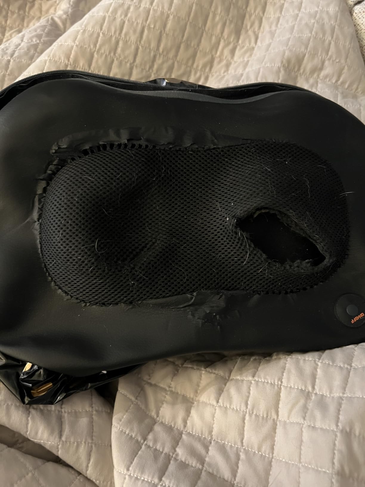 Zyllion ZMA-13 Back and Neck Massager with Heat for Pain Relief, Black | Doctor Recommended, Shiatsu, Deep Tissue, 3D Kneading, Muscle Therapy, Car Adapter, Corded Electric, UL 1647 Safety Certified customer photo 2
