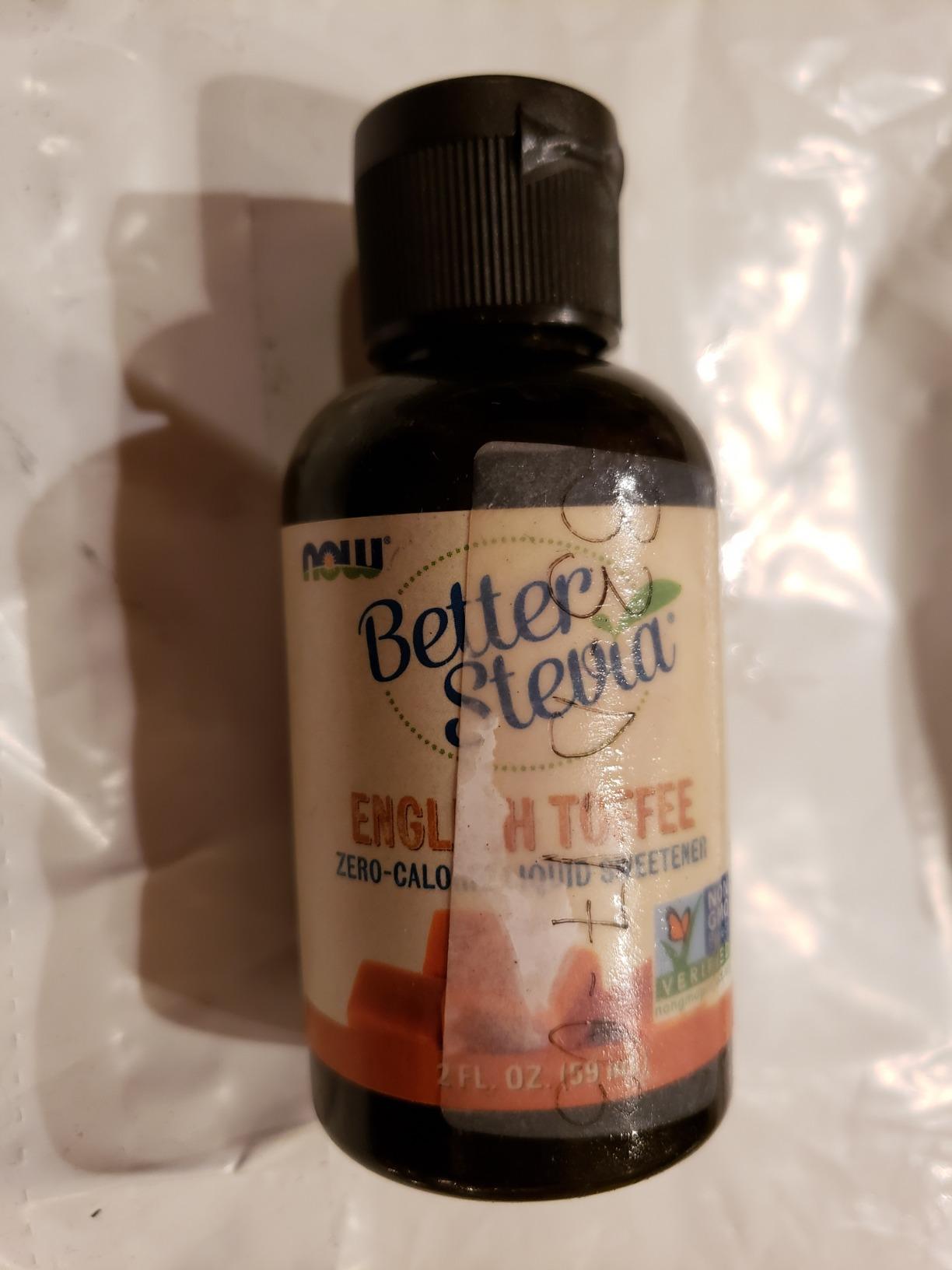 NOW Foods, Better Stevia, Liquid Zero-Calorie Sweetener, English Toffee, Low Glycemic Impact, Kosher, 2-Ounce customer photo 1