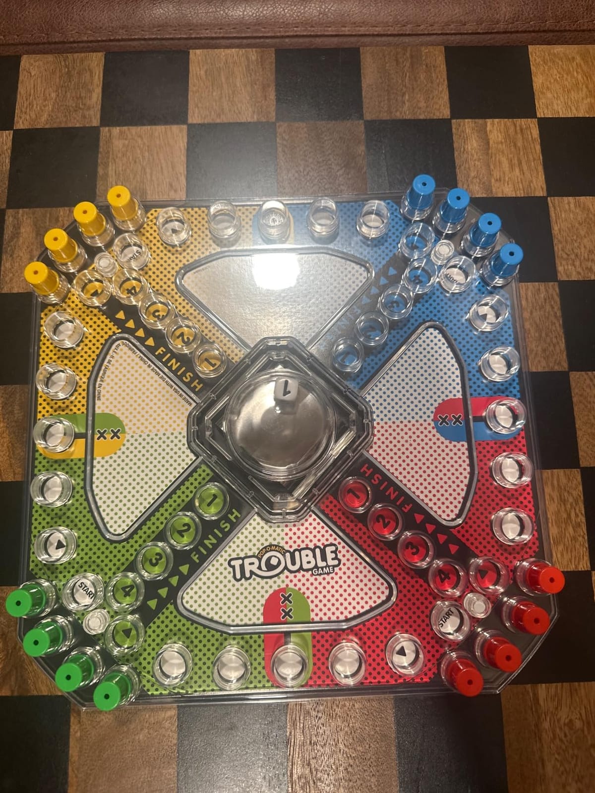 Hasbro Gaming Trouble Board Game for Kids Ages 5 and Up 2-4 Players customer photo 1