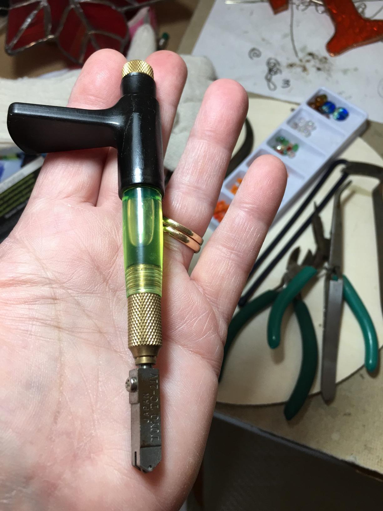 Toyo Custom-Grip Supercutter - Glass Cutter - Assorted Colors customer photo 2