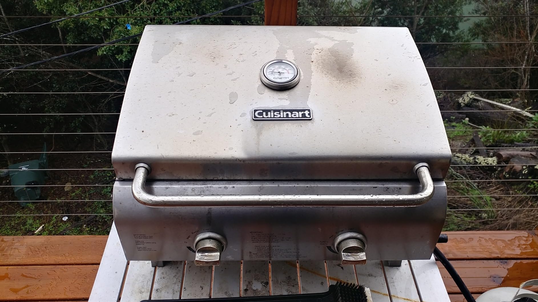 Cuisinart Outdoor Gas Grill, 20,000 BTU, Portable, 2-Burner customer photo 1