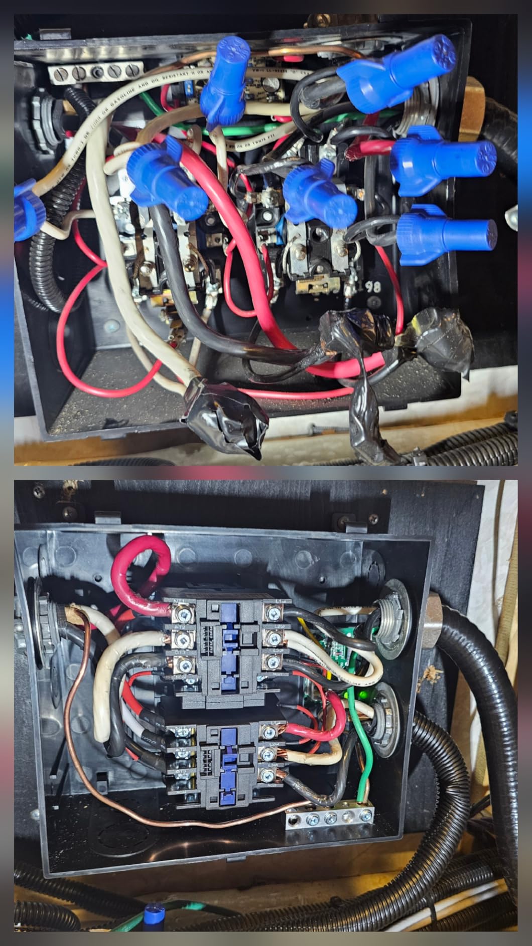 Furrion 50 Amp Automatic Transfer Switch for RV to changeover input between 125/250Volt AC power sources. With Vibrationsmart & Climatesmart Technology- F50-ATS , Black customer photo 1