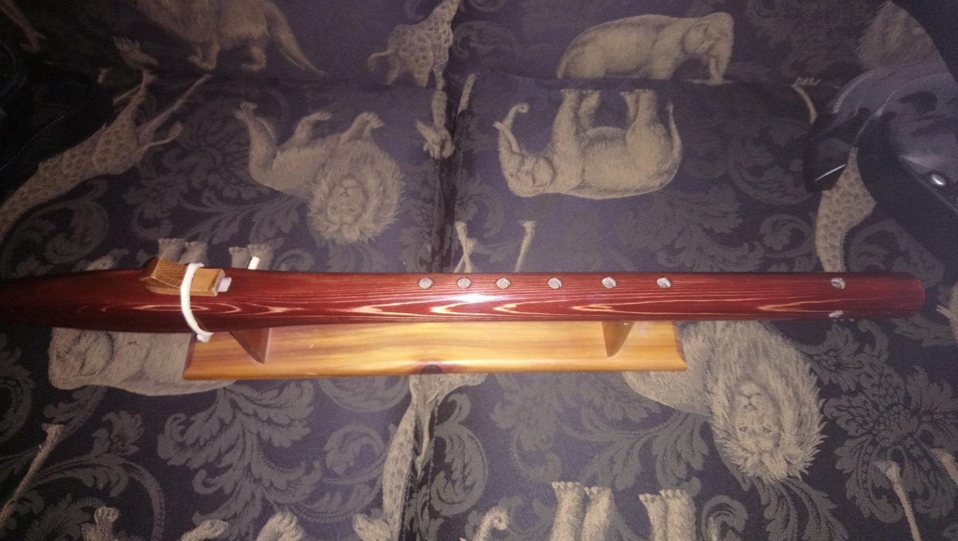 Native American Style G Flute, Cedar Beginner Flute Package with Book by Stellar Flutes customer photo 1