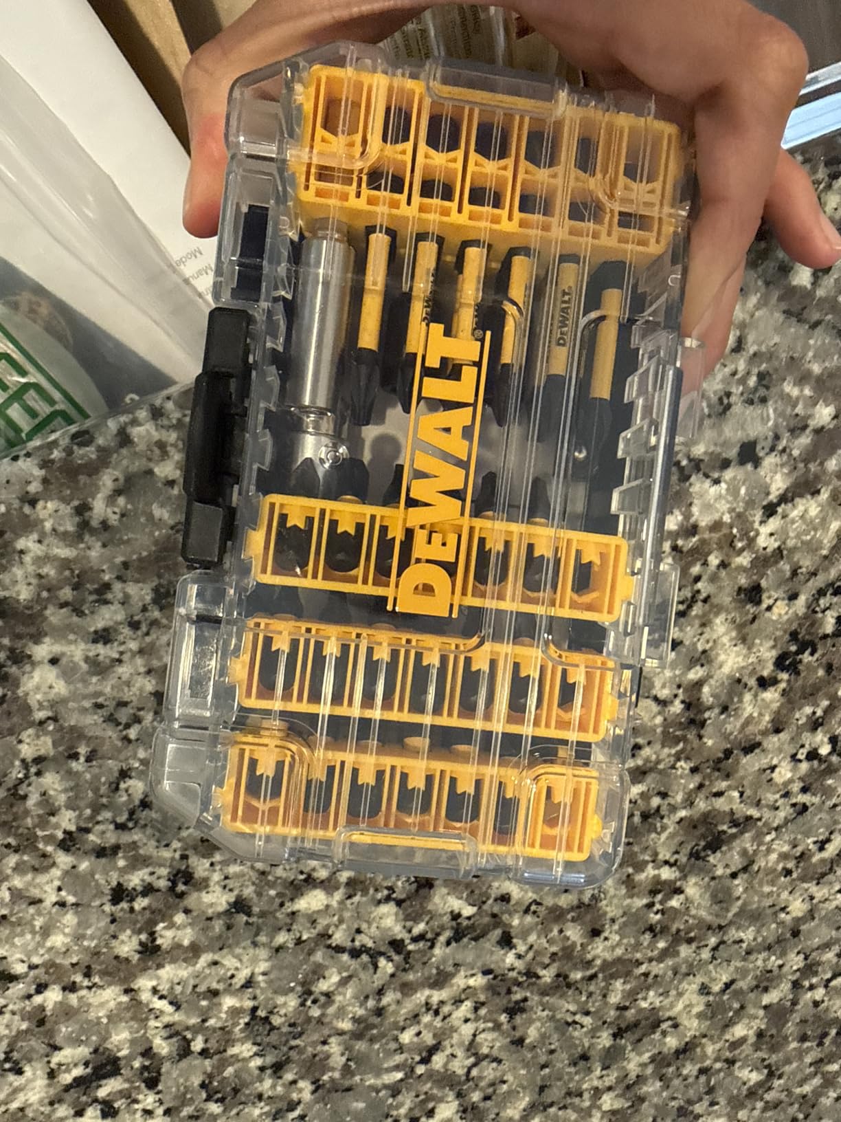 DEWALT Screwdriver Bit Set, 40 Pcs. Impact Ready, FlexTorq Impact Driver Bit Set with Storage Case (DWA2T40IR) customer photo 1
