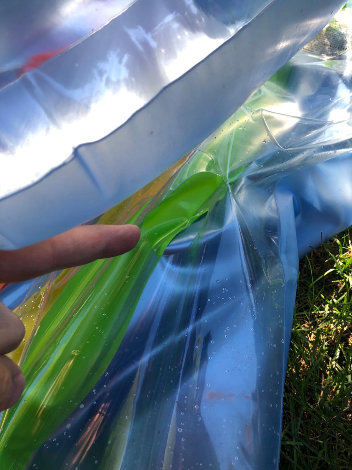 Intex King Kool 58802EP Inflatable Lounging Swimming Pool Float, Multi-Colored customer photo 1
