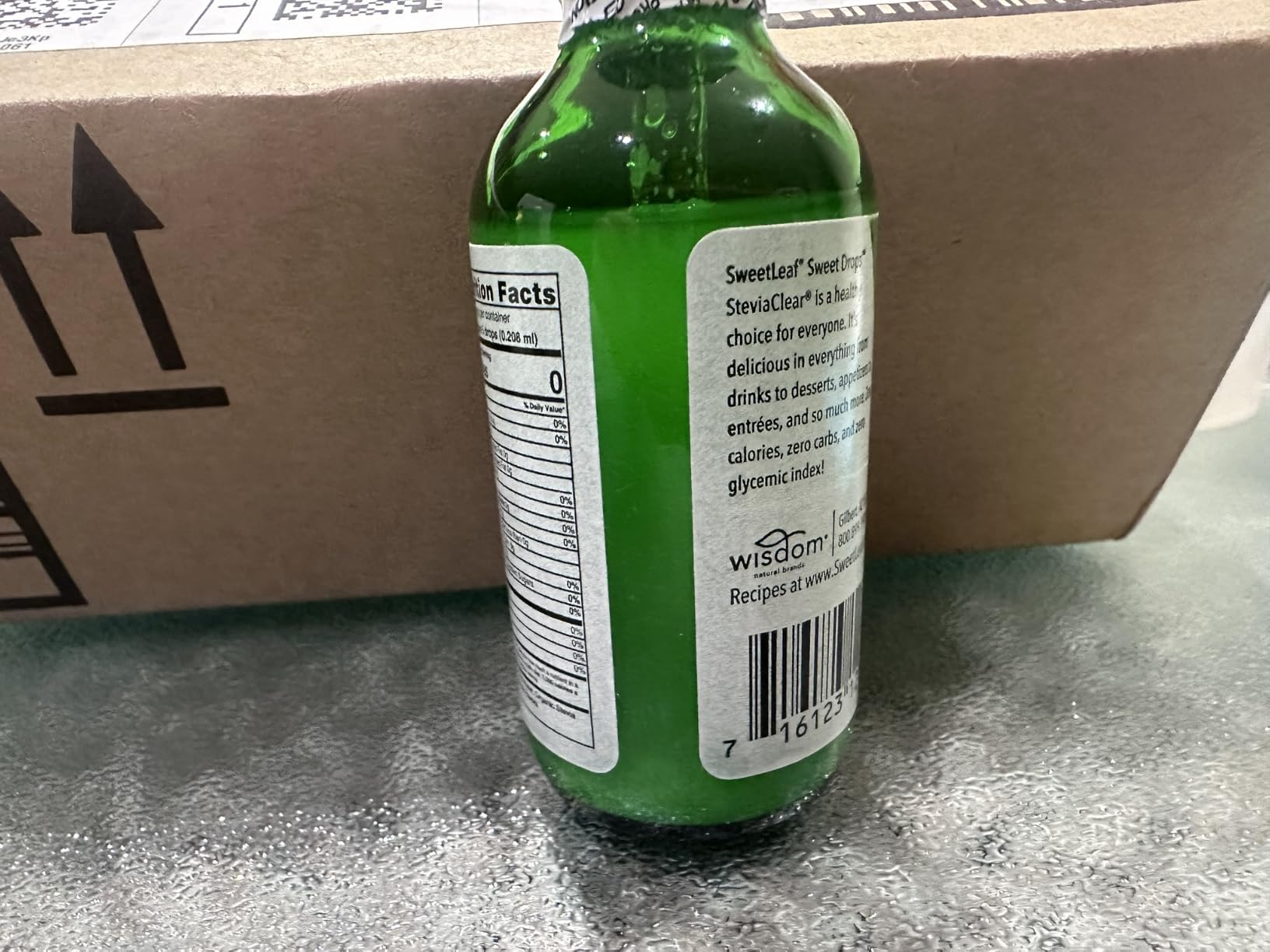 SweetLeaf Stevia Drops Liquid Sweetener, SteviaClear - 4 Fl Oz, Pack of 1 customer photo 2