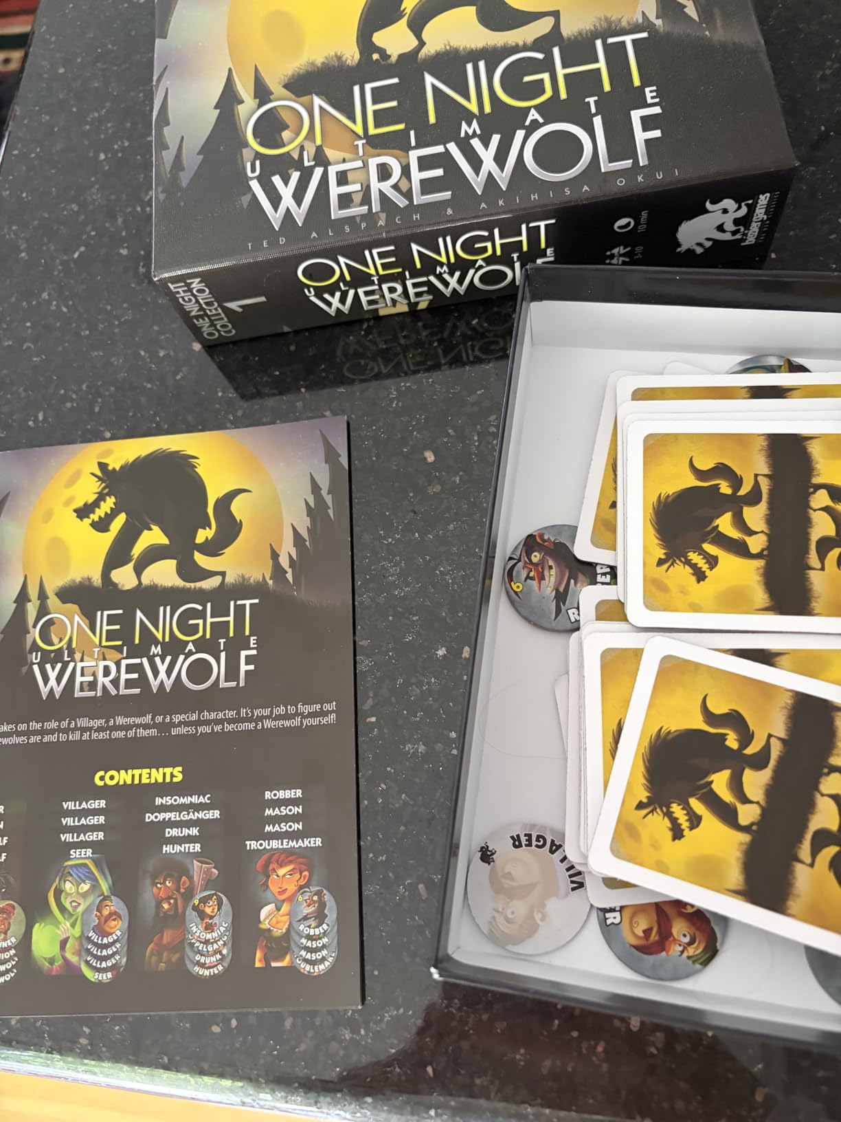 Bezier Games One Night Ultimate Werewolf Fast-Paced Bluffing Party Game customer photo 2