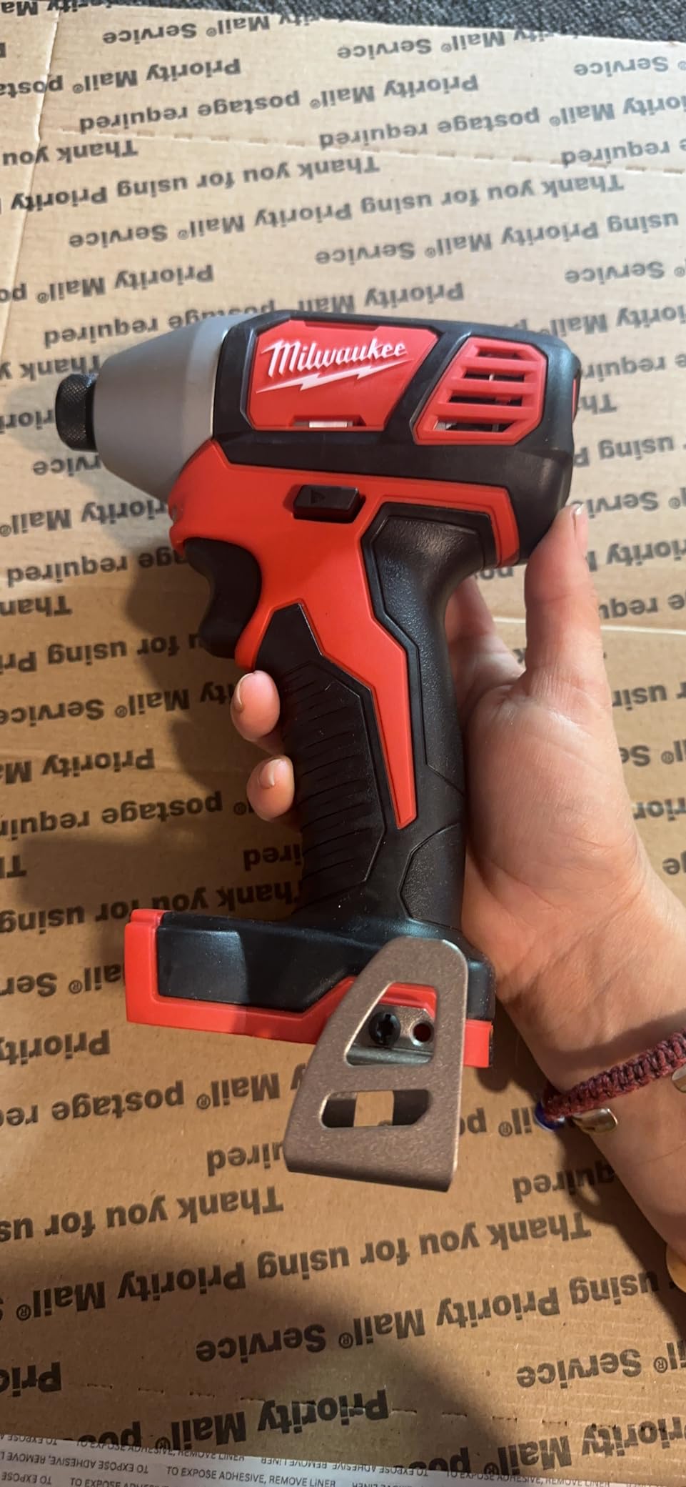Milwaukee 2656-20 M18 18V 1/4 Inch Lithium Ion Hex Impact Driver with 1,500 Inch Pounds of Torque and LED Lighting Array (Battery Not Included, Power Tool Only) customer photo 1