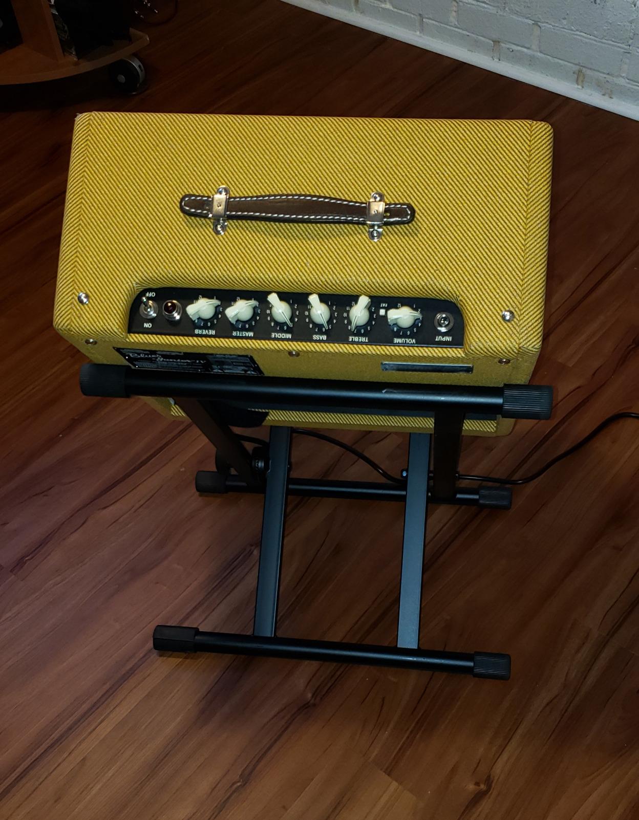 Guitar Amp Stand Adjustable Locking Amplifier or Speaker Cabinet Stand ASC customer photo 1