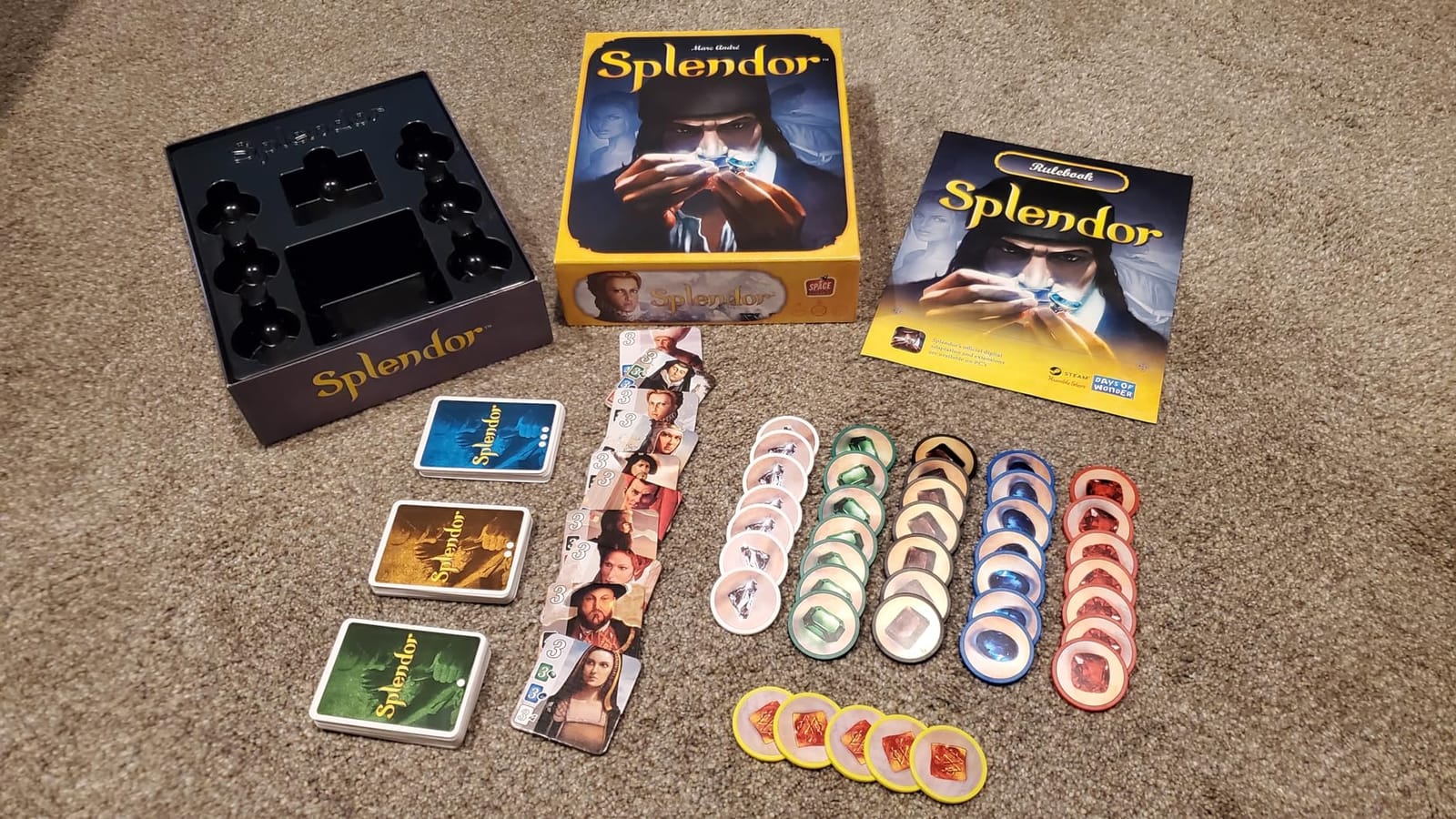 Asmodee Splendor Gem Trading Strategy Board Game, 2-4 Players customer photo 1
